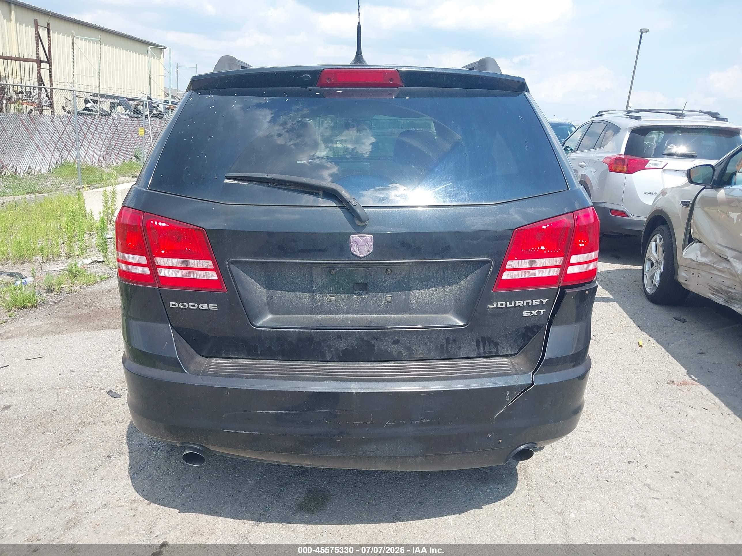 2010 Dodge Journey Sxt Black vin: 3D4PG5FVXAT165443