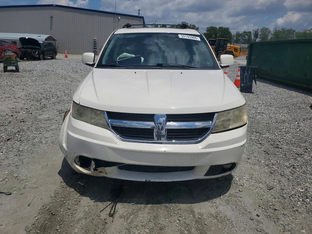 2010 Dodge Journey Sxt White vin: 3D4PG5FVXAT180489