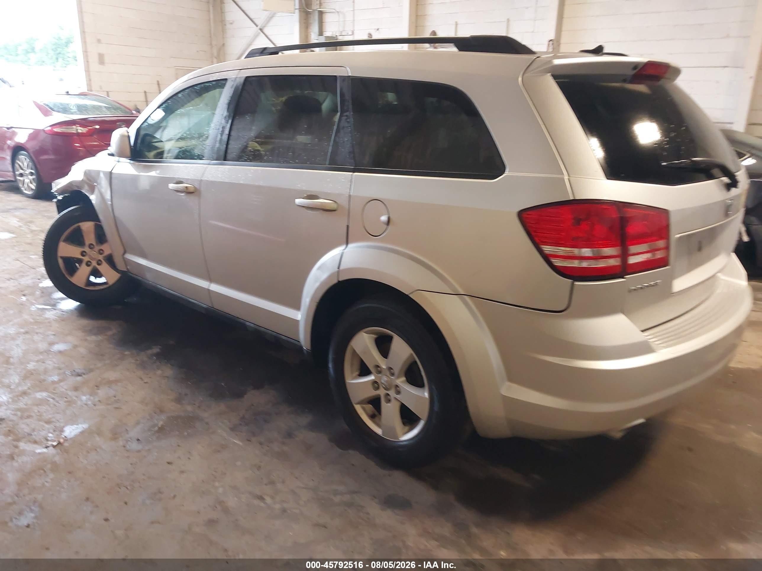 2010 Dodge Journey Sxt Silver vin: 3D4PG5FVXAT181755