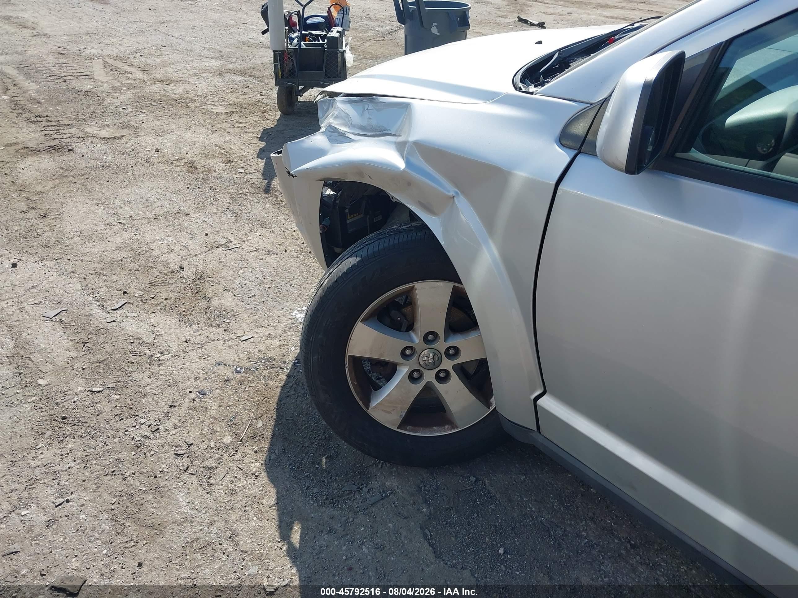 2010 Dodge Journey Sxt Silver vin: 3D4PG5FVXAT181755