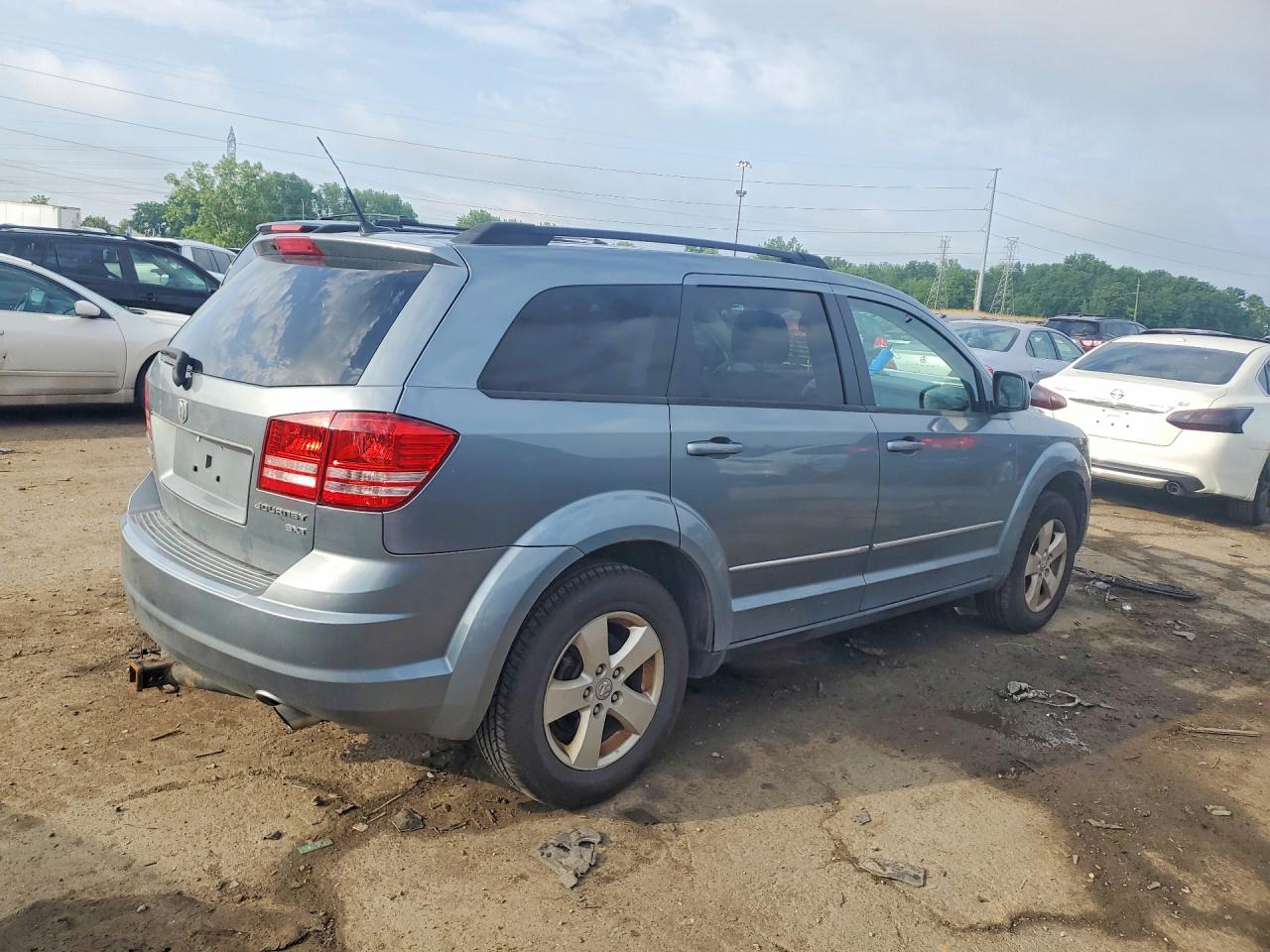 2010 Dodge Journey Sxt Blue vin: 3D4PG5FVXAT202619
