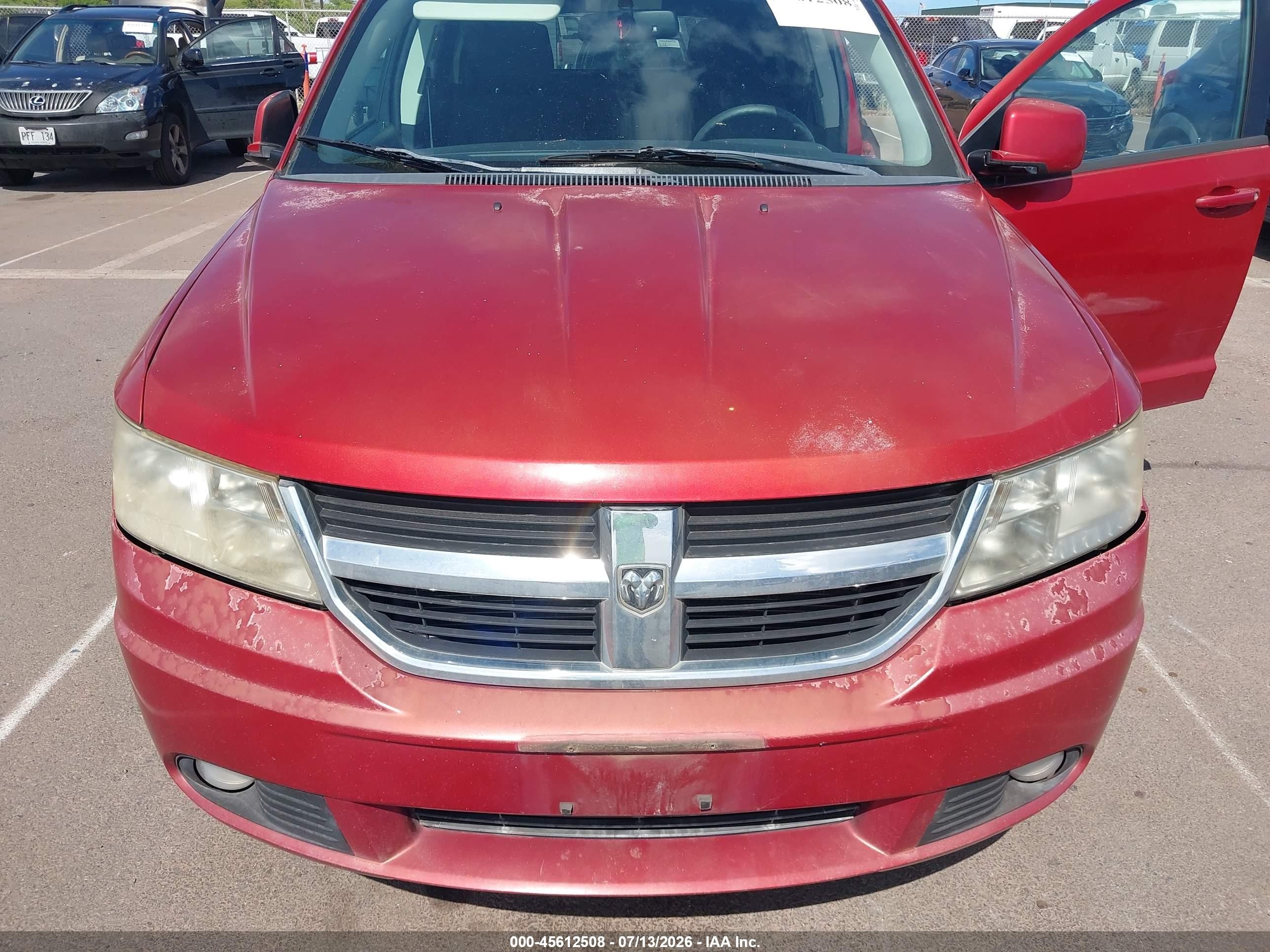 2010 Dodge Journey Sxt Красный vin: 3D4PG5FVXAT214138