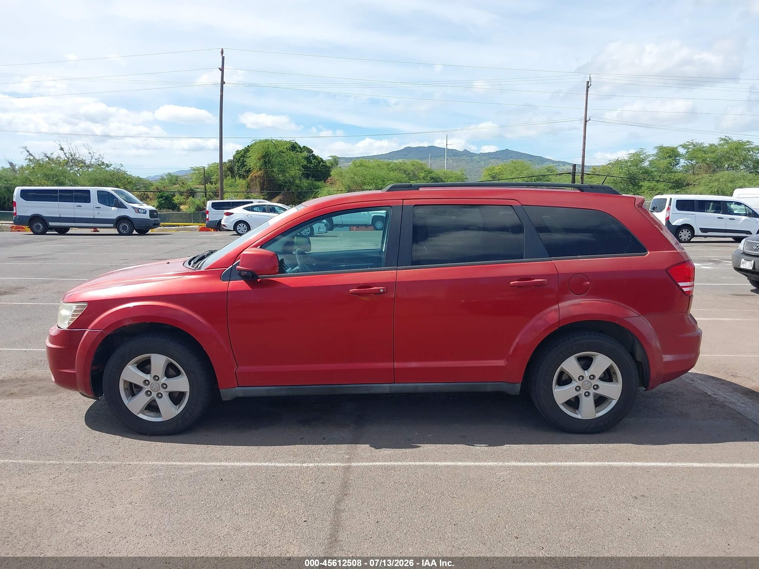 2010 Dodge Journey Sxt Красный vin: 3D4PG5FVXAT214138