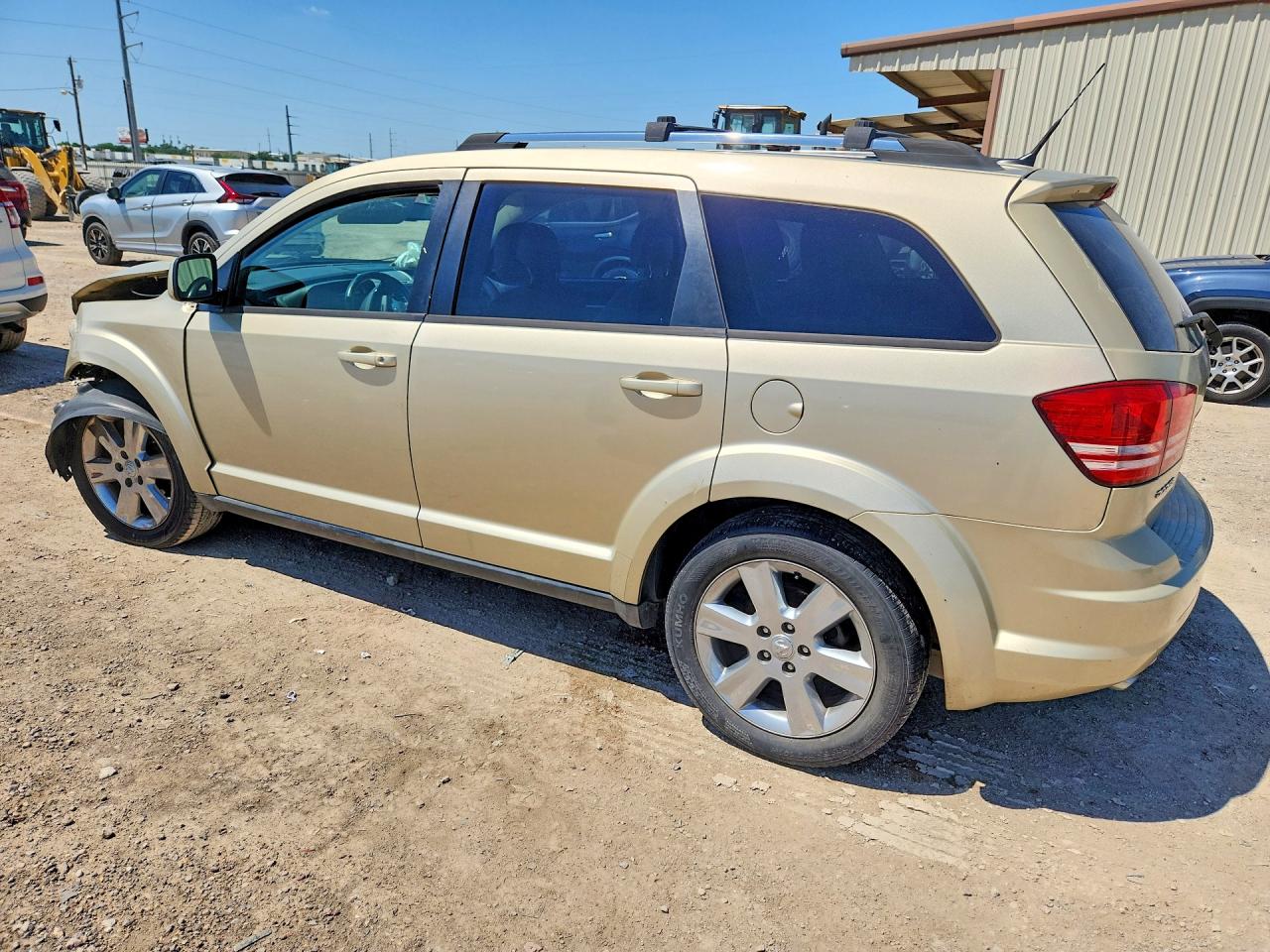 2010 Dodge Journey Sxt Золотой vin: 3D4PG5FVXAT247656