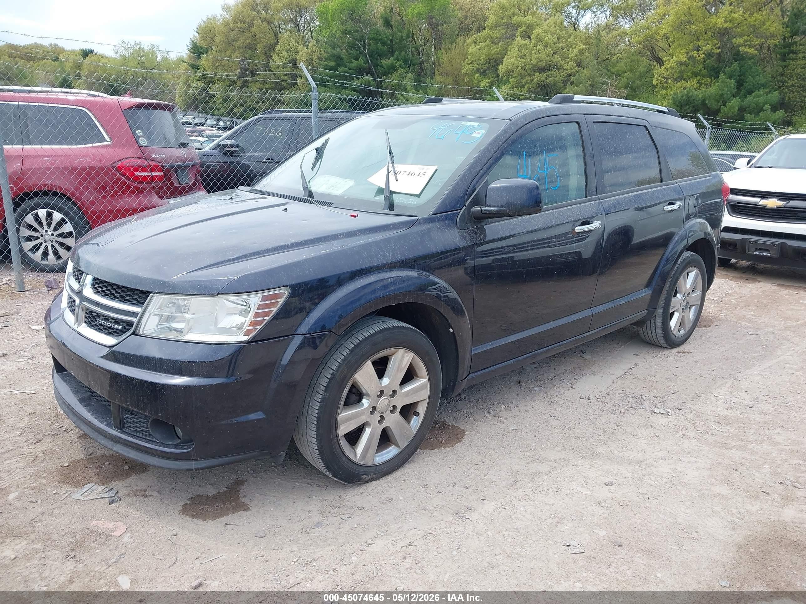2011 Dodge Journey Lux Black vin: 3D4PG9FG6BT511661