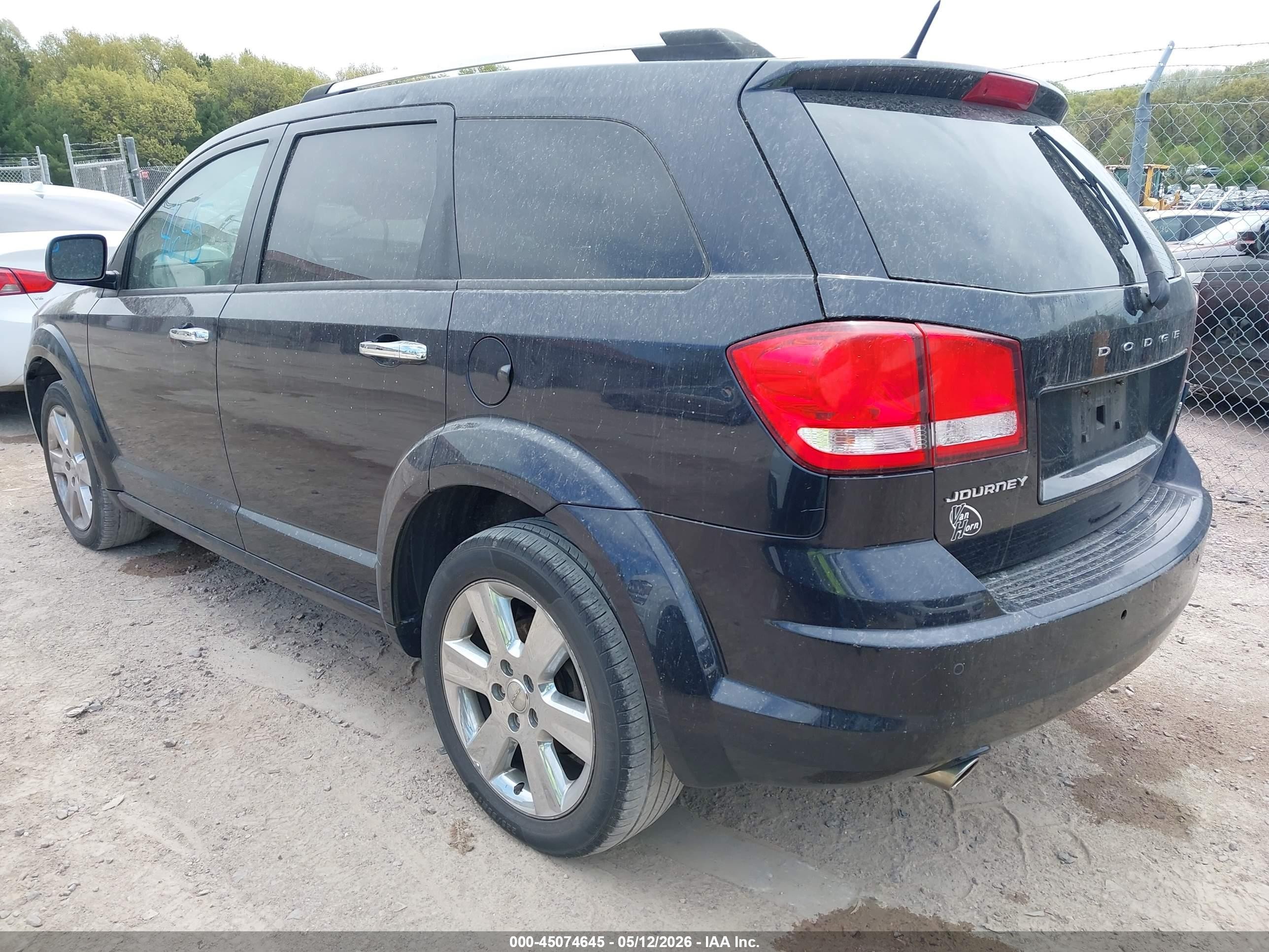2011 Dodge Journey Lux Black vin: 3D4PG9FG6BT511661