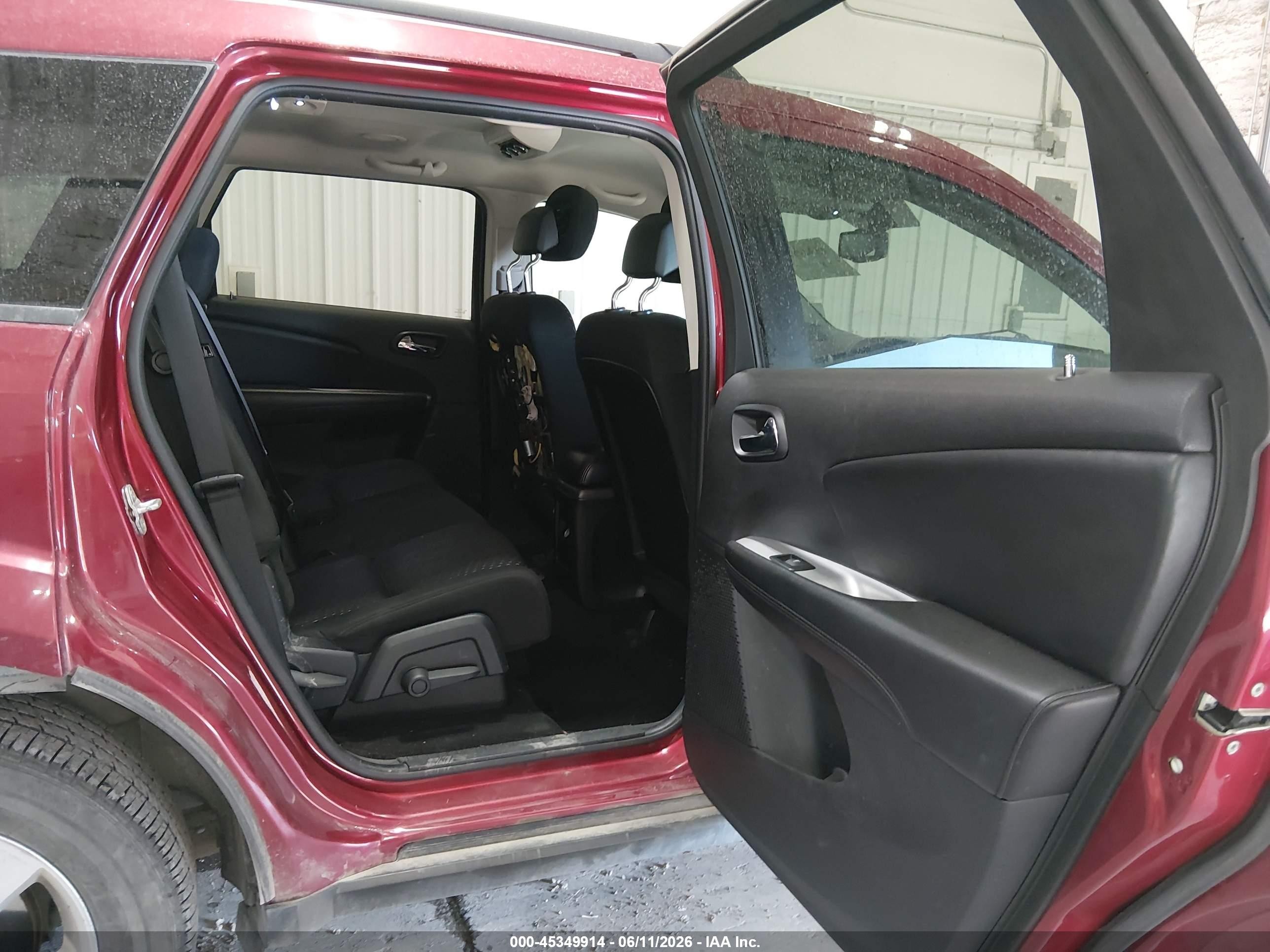 2011 Dodge Journey Mainstreet Red vin: 3D4PH1FG0BT553029