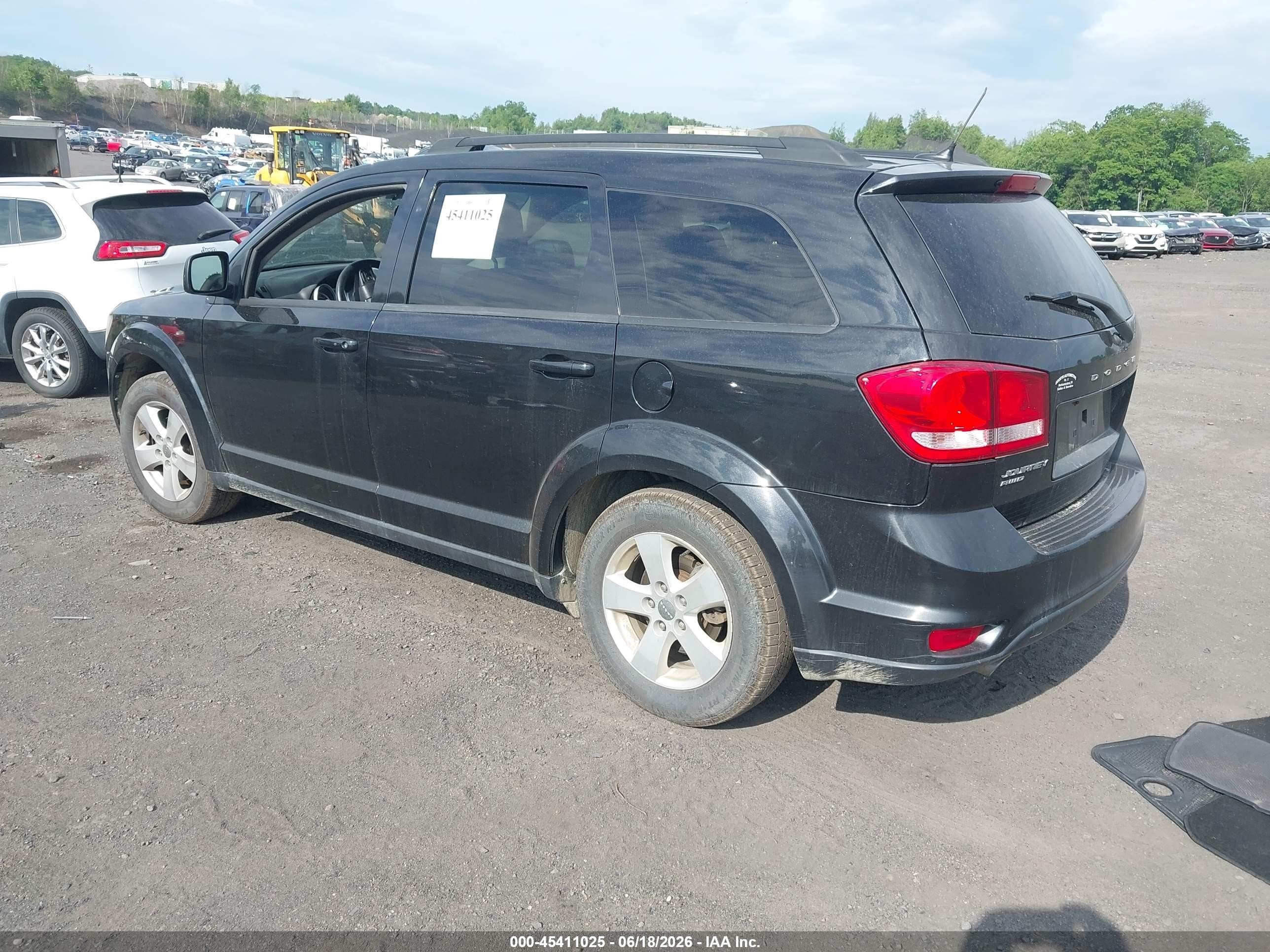2011 Dodge Journey Mainstreet Black vin: 3D4PH1FG2BT528990