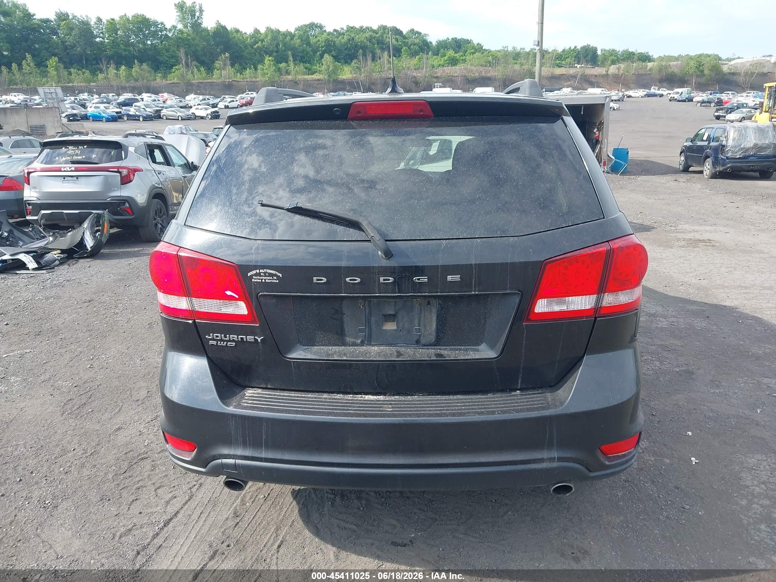 2011 Dodge Journey Mainstreet Black vin: 3D4PH1FG2BT528990
