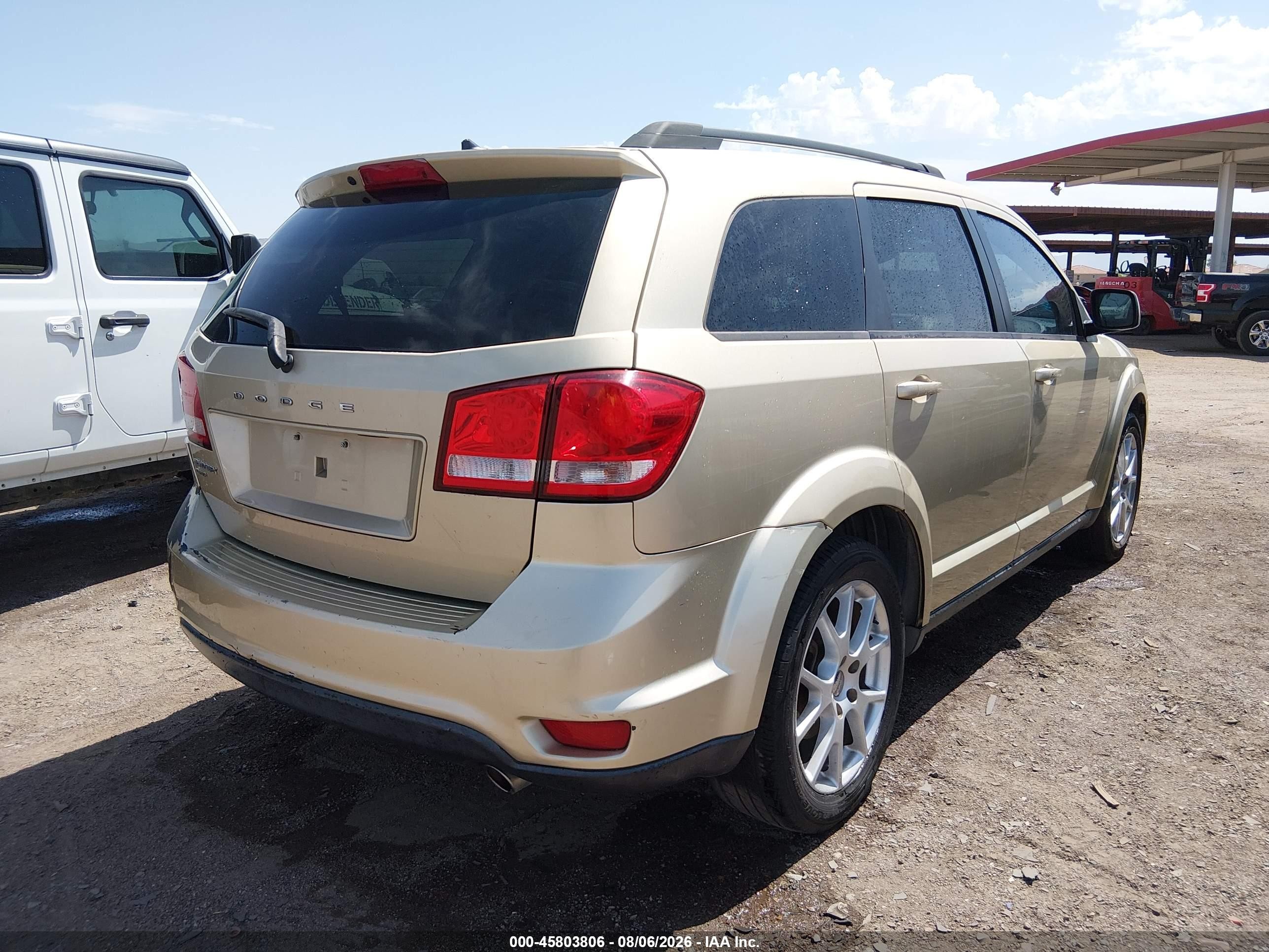 2011 Dodge Journey Mainstreet Tan vin: 3D4PH1FG2BT559348