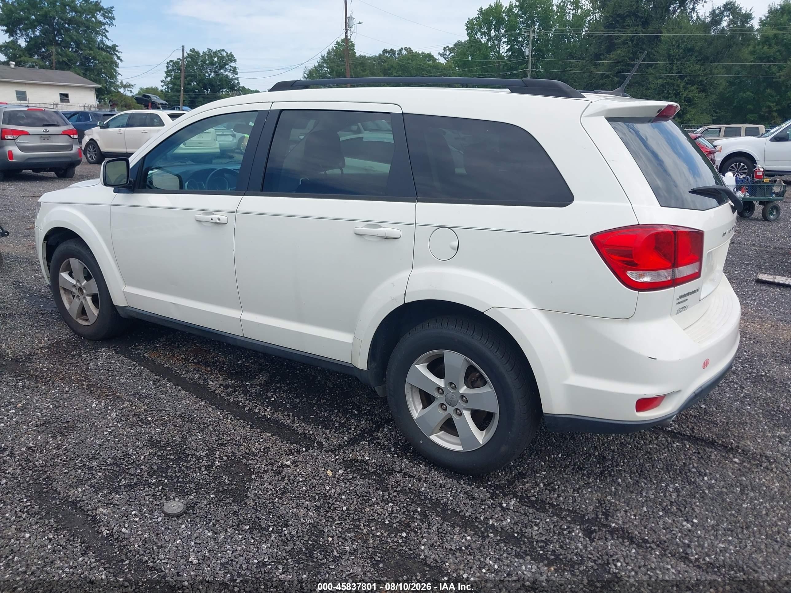 2011 Dodge Journey Mainstreet White vin: 3D4PH1FG2BT565361
