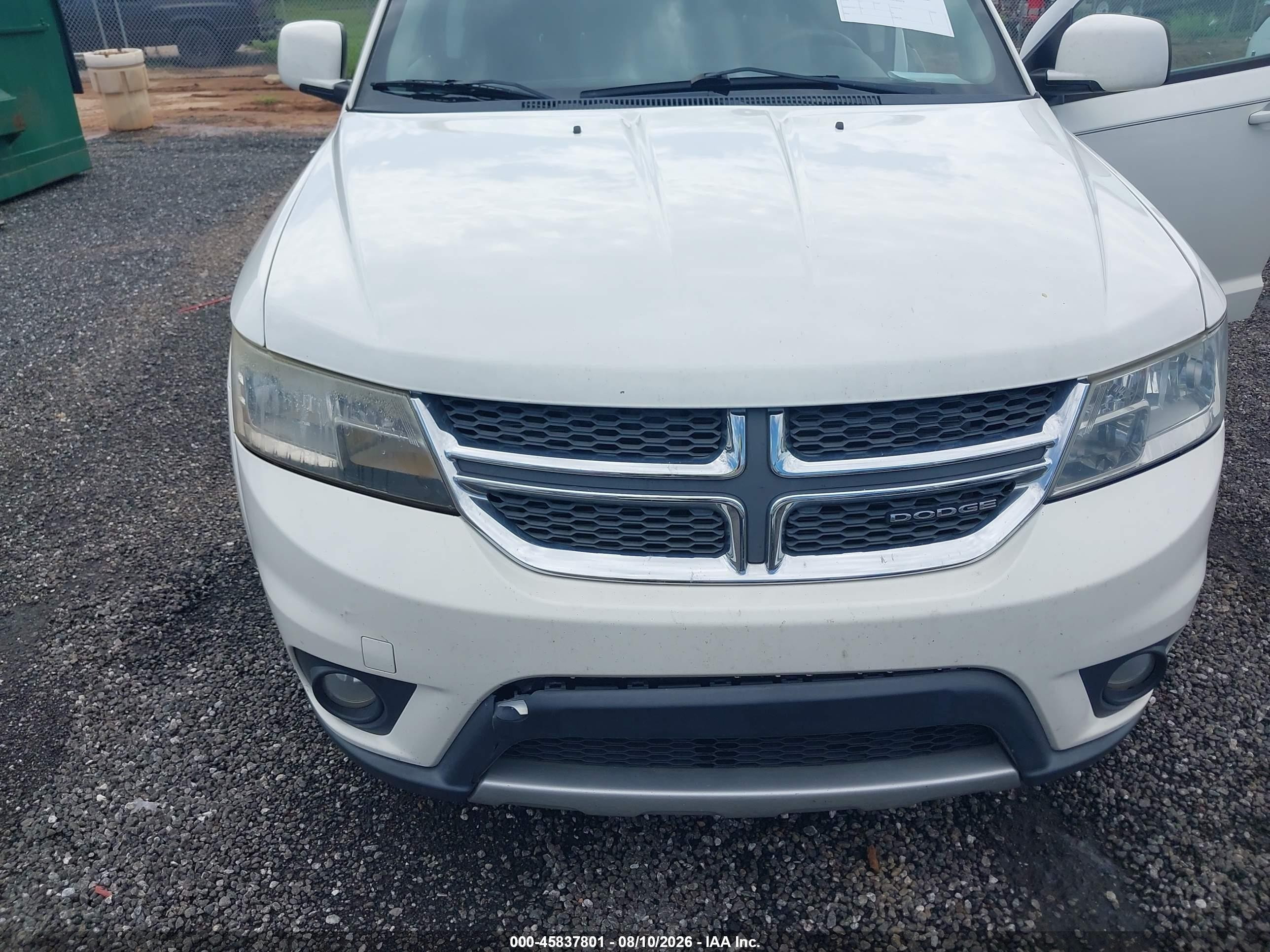 2011 Dodge Journey Mainstreet White vin: 3D4PH1FG2BT565361