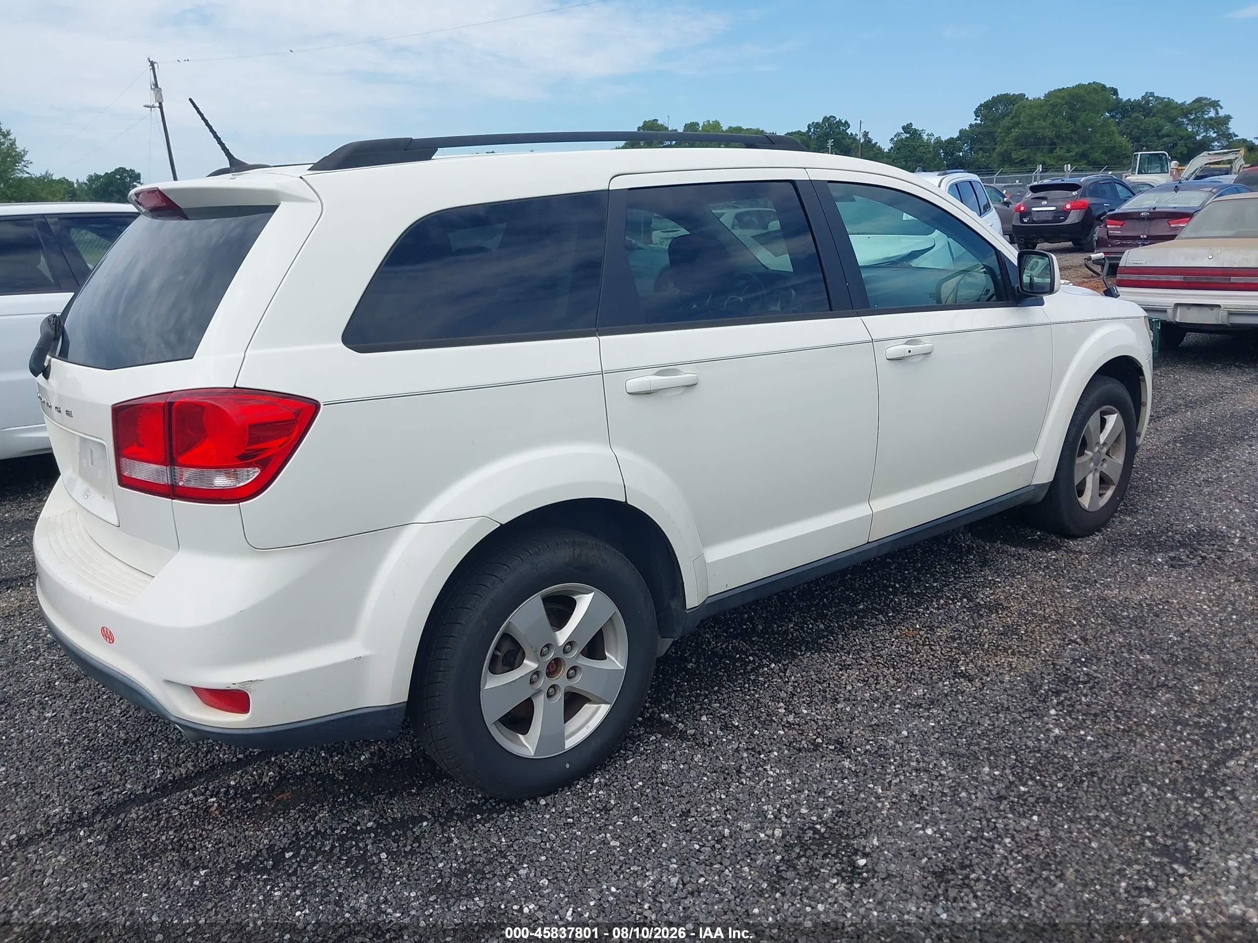 2011 Dodge Journey Mainstreet White vin: 3D4PH1FG2BT565361