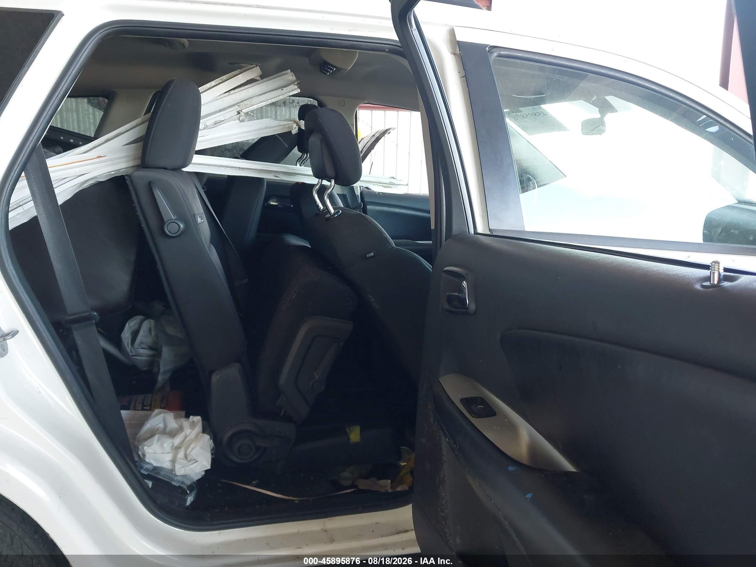 2011 Dodge Journey Mainstreet White vin: 3D4PH1FG4BT518753