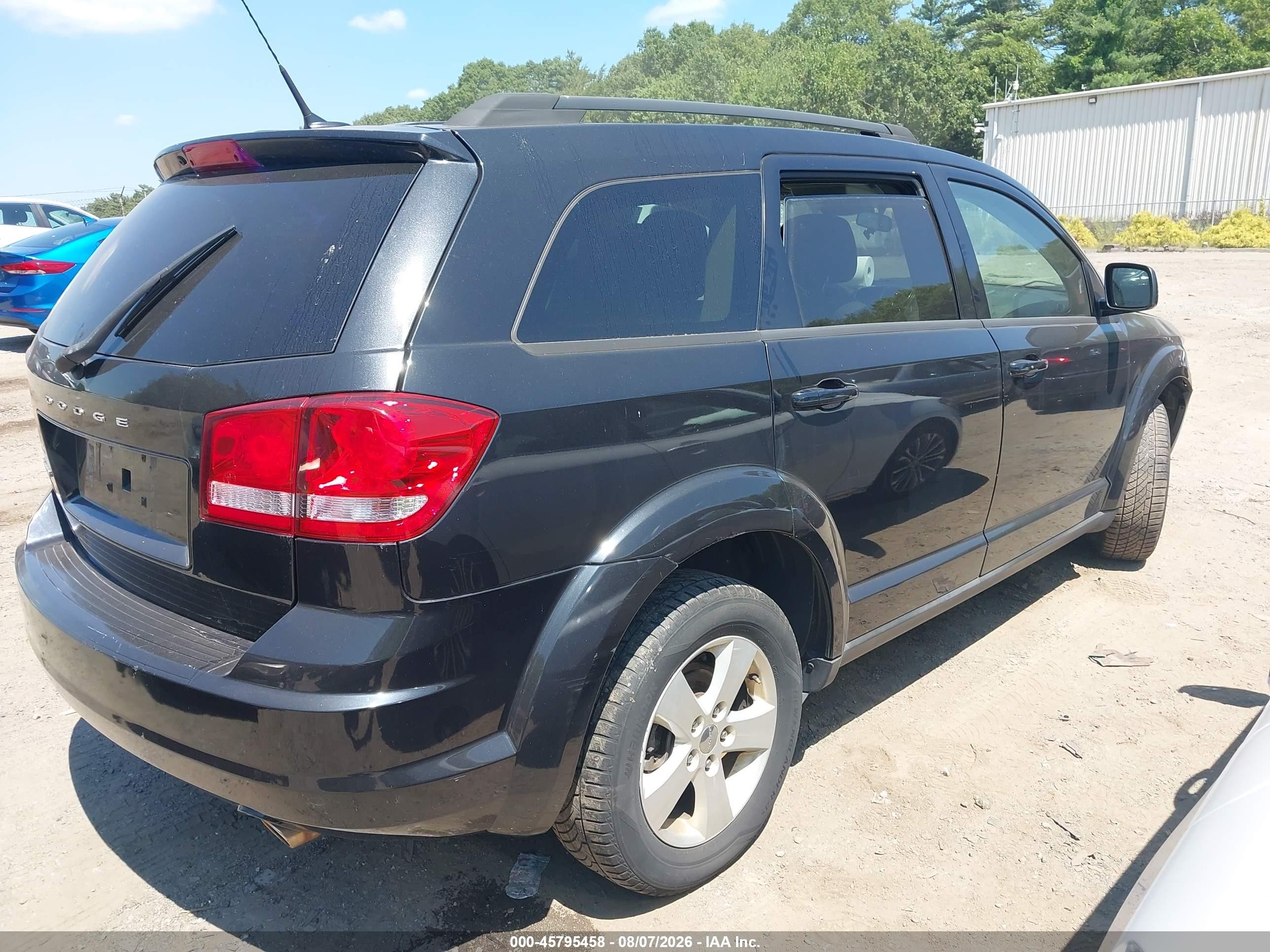 2011 Dodge Journey Mainstreet Black vin: 3D4PH1FG9BT512317