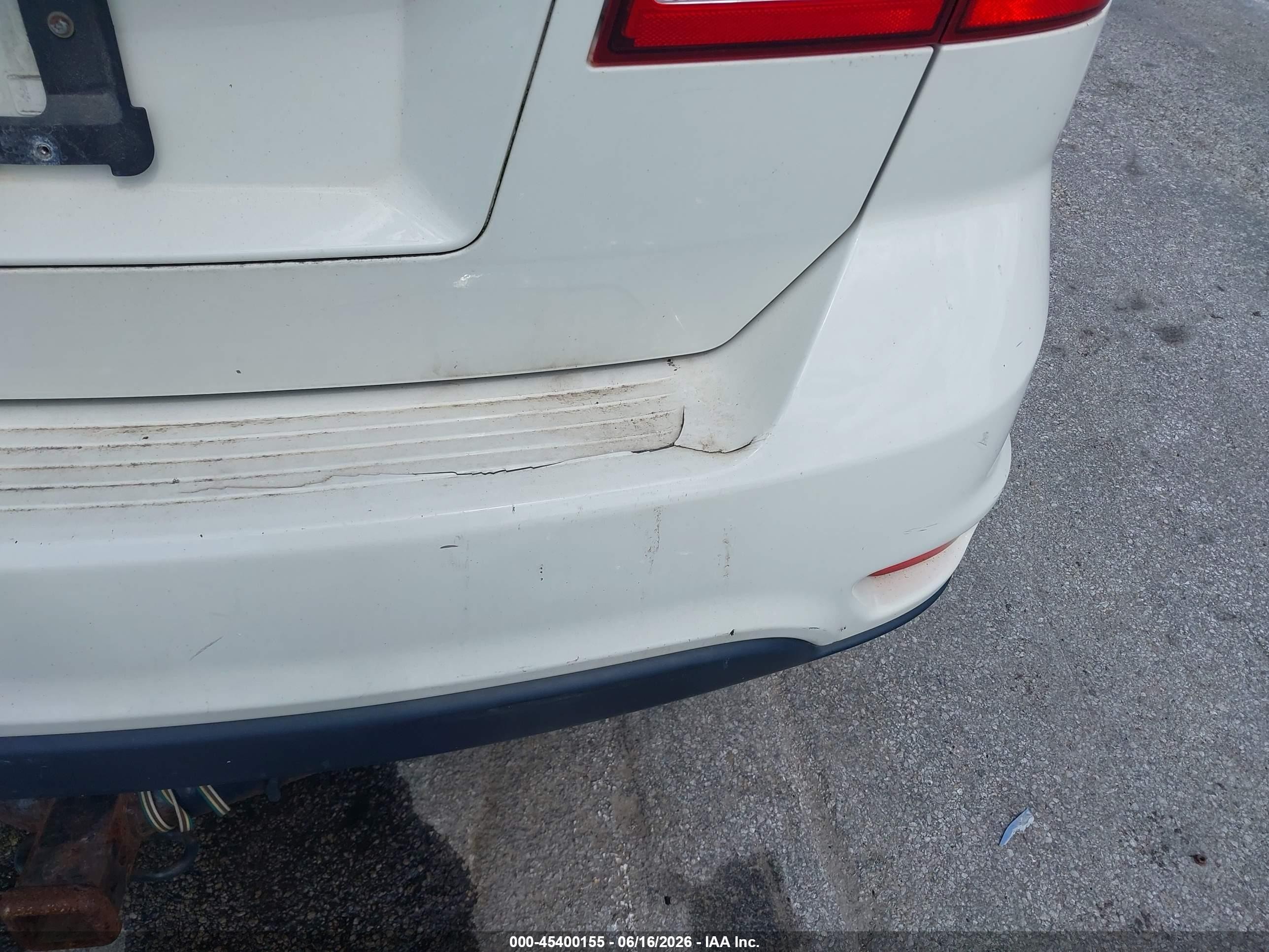 2011 Dodge Journey Mainstreet White vin: 3D4PH1FG9BT542823
