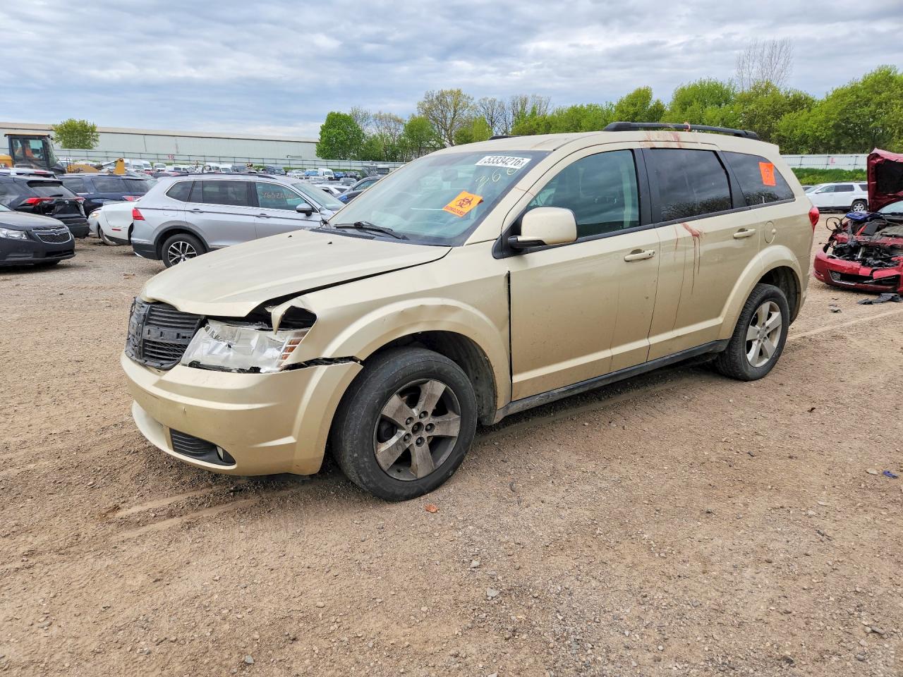 2011 Dodge Journey Mainstreet Tan vin: 3D4PH1FGXBT518773