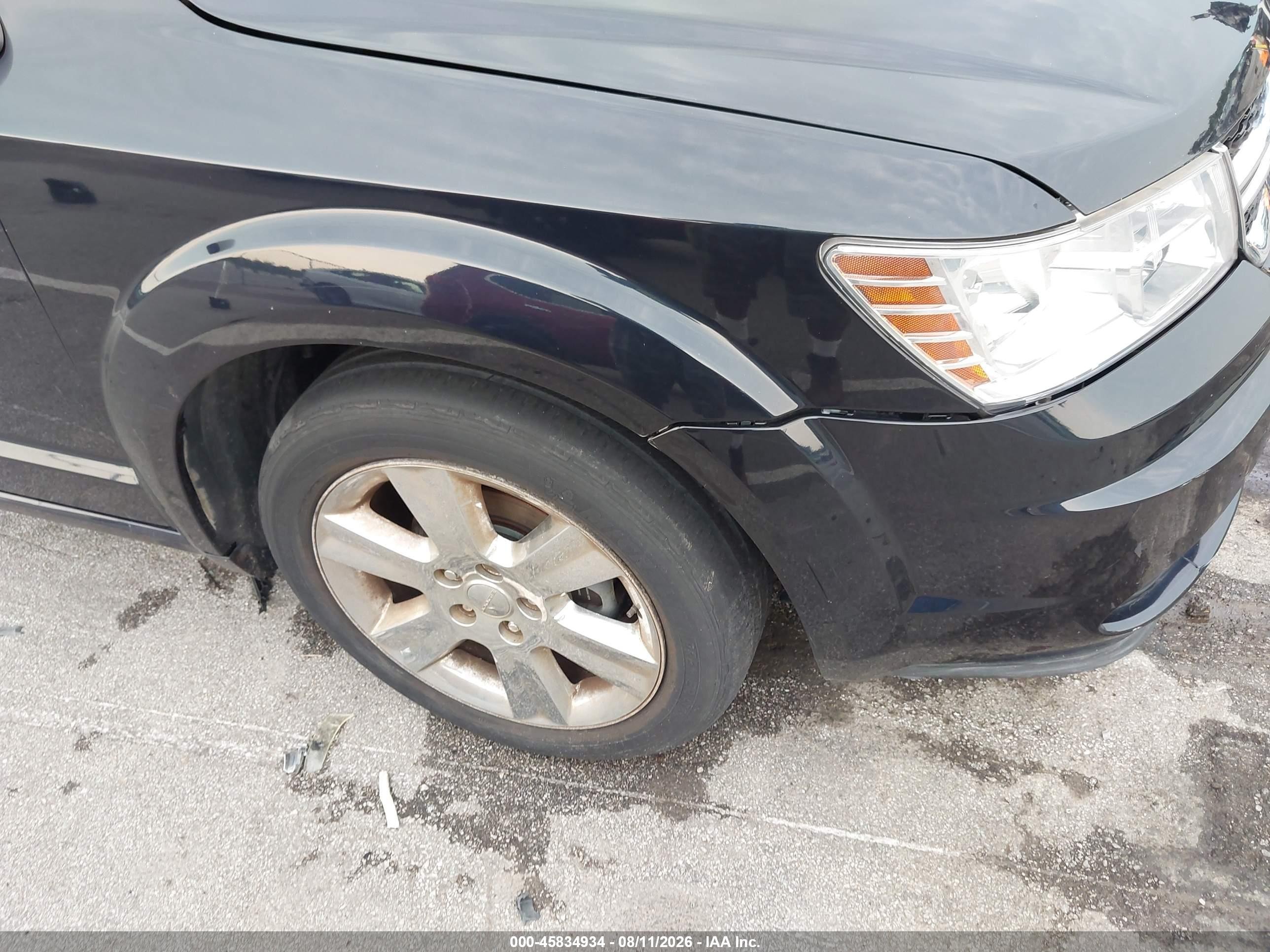 2011 Dodge Journey Crew Black vin: 3D4PH3FG0BT507311