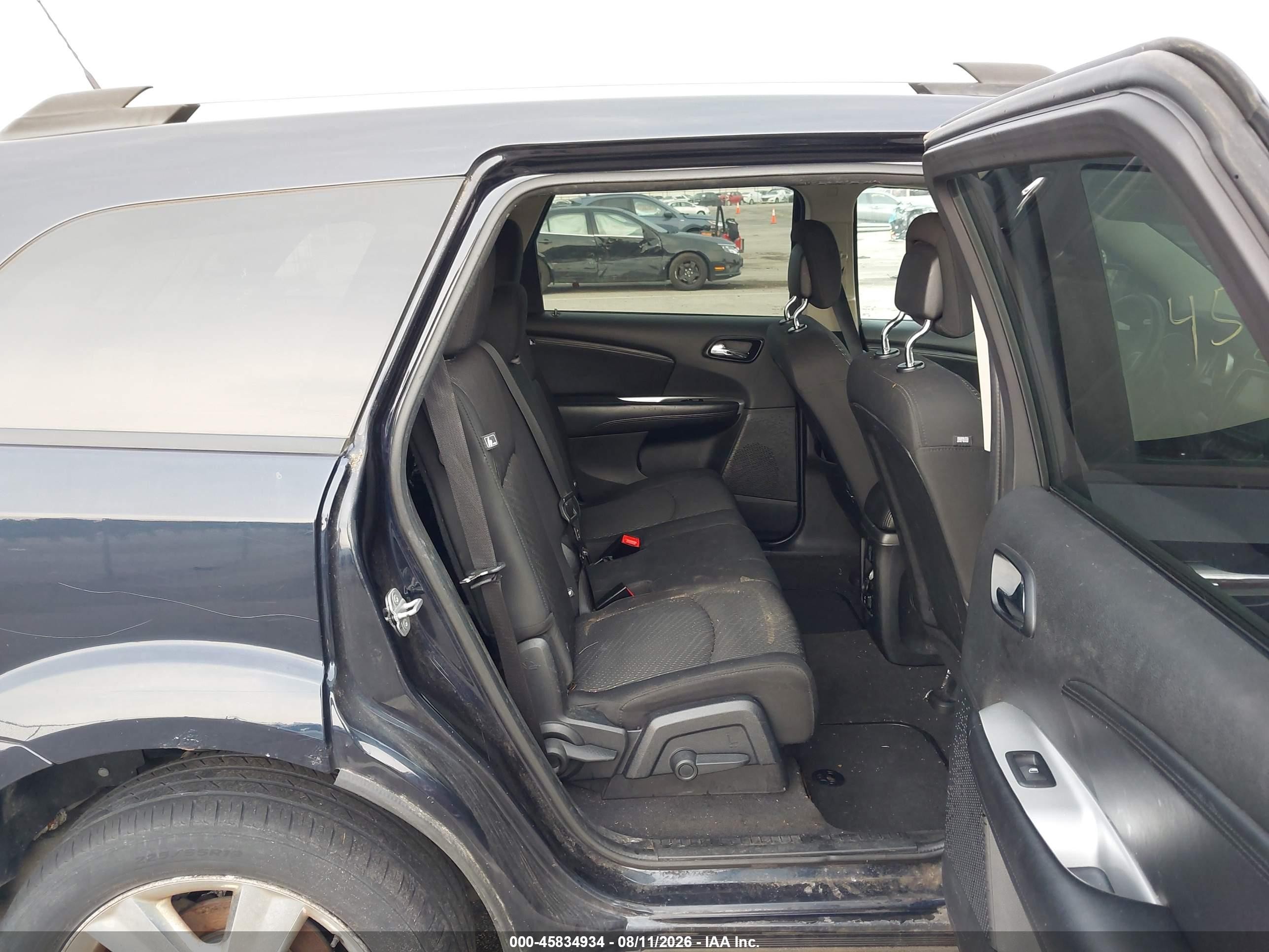 2011 Dodge Journey Crew Black vin: 3D4PH3FG0BT507311