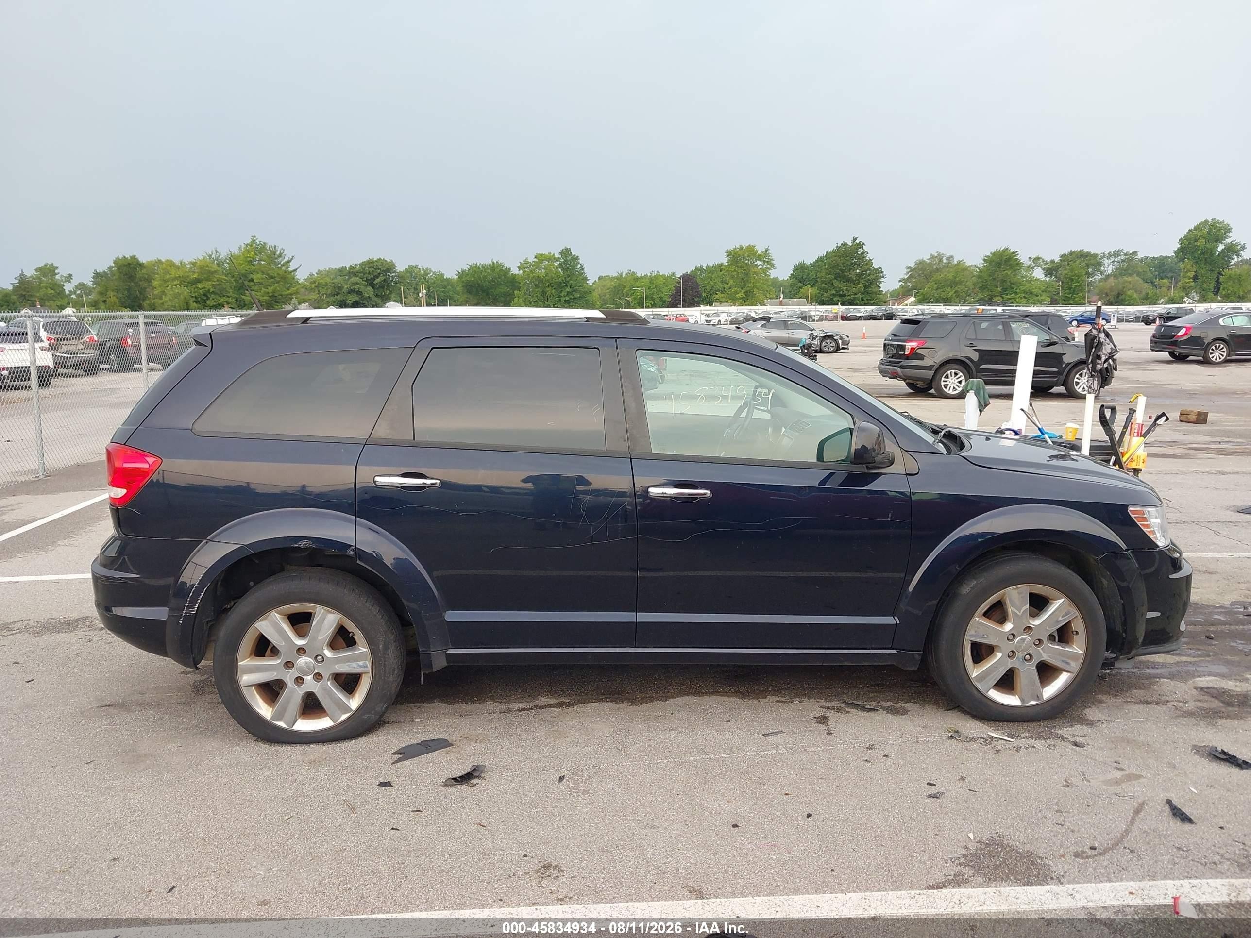 2011 Dodge Journey Crew Black vin: 3D4PH3FG0BT507311