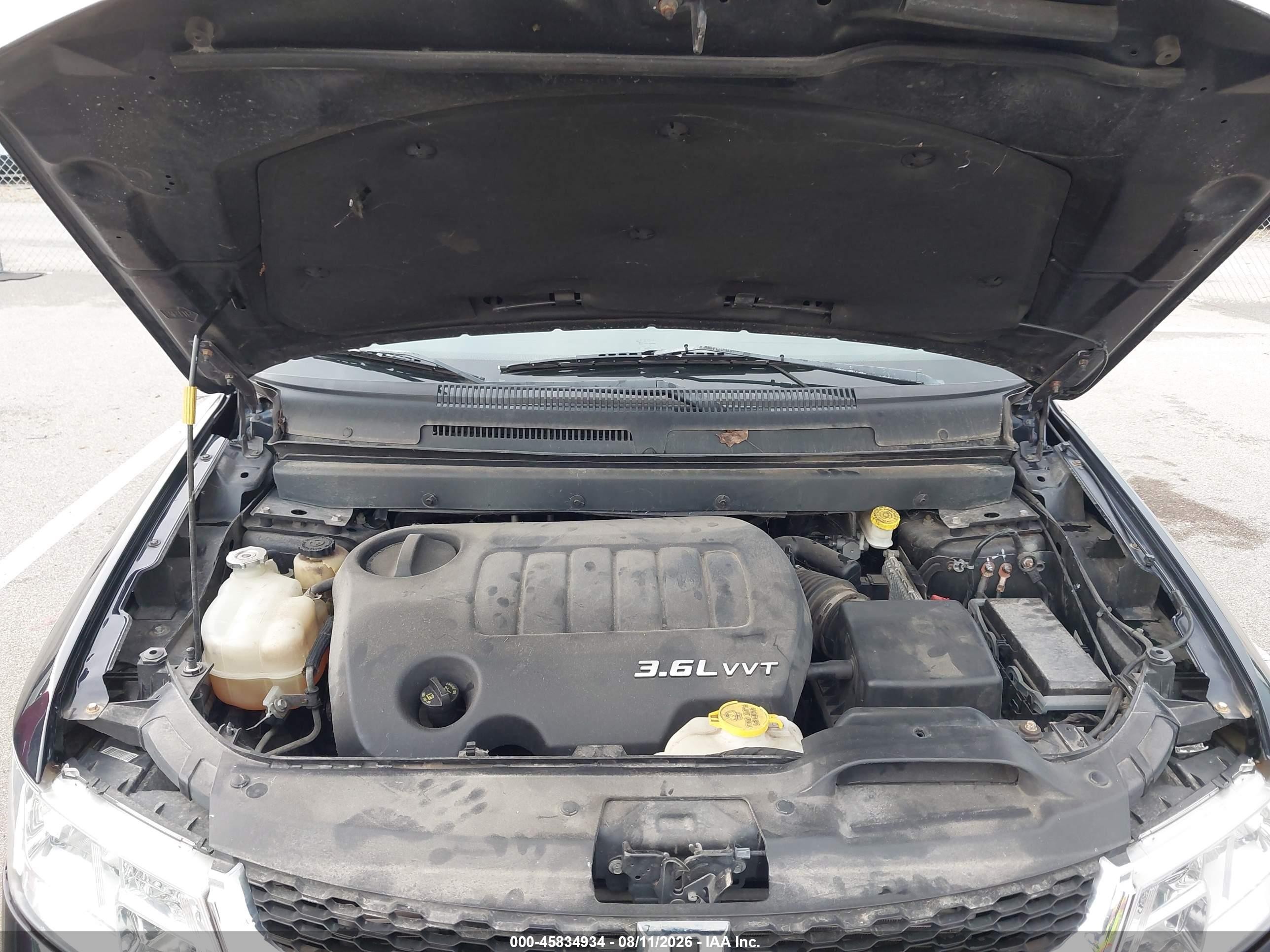 2011 Dodge Journey Crew Black vin: 3D4PH3FG0BT507311