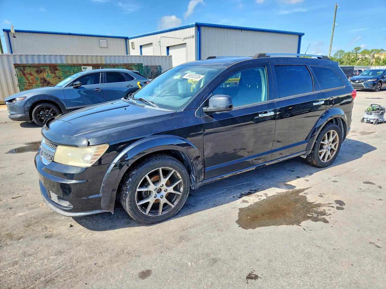 2011 Dodge Journey Crew Black vin: 3D4PH3FG1BT523386