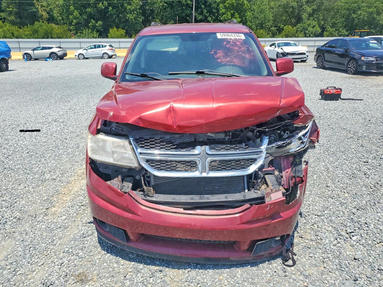 2011 Dodge Journey Crew Red vin: 3D4PH3FG2BT516978