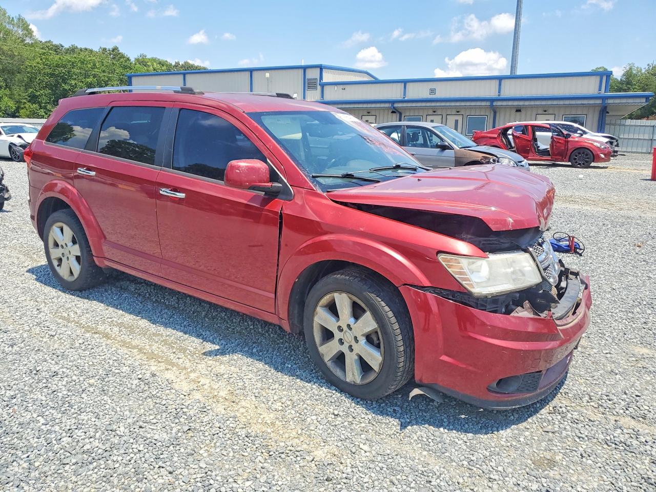 2011 Dodge Journey Crew Red vin: 3D4PH3FG2BT516978