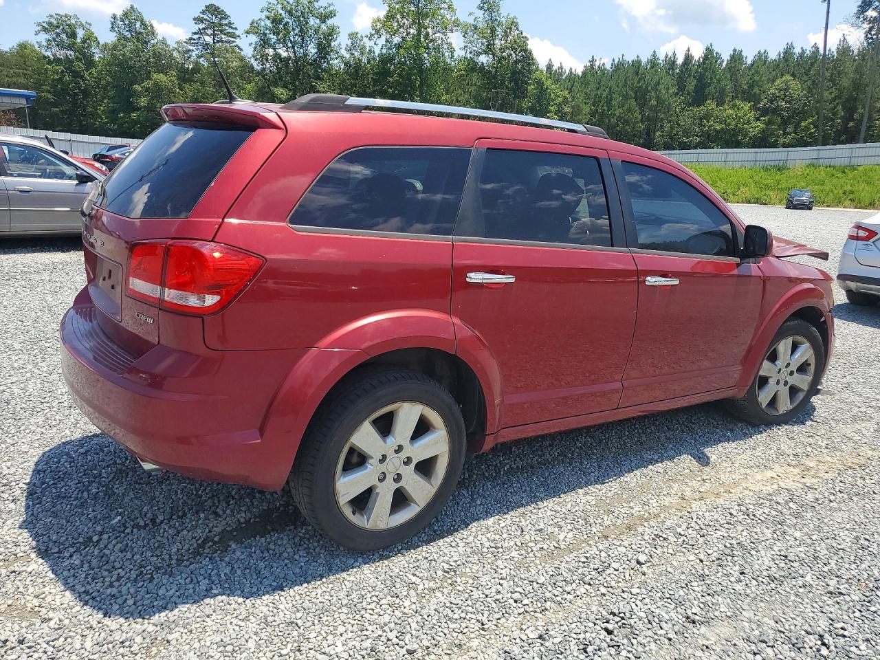 2011 Dodge Journey Crew Red vin: 3D4PH3FG2BT516978