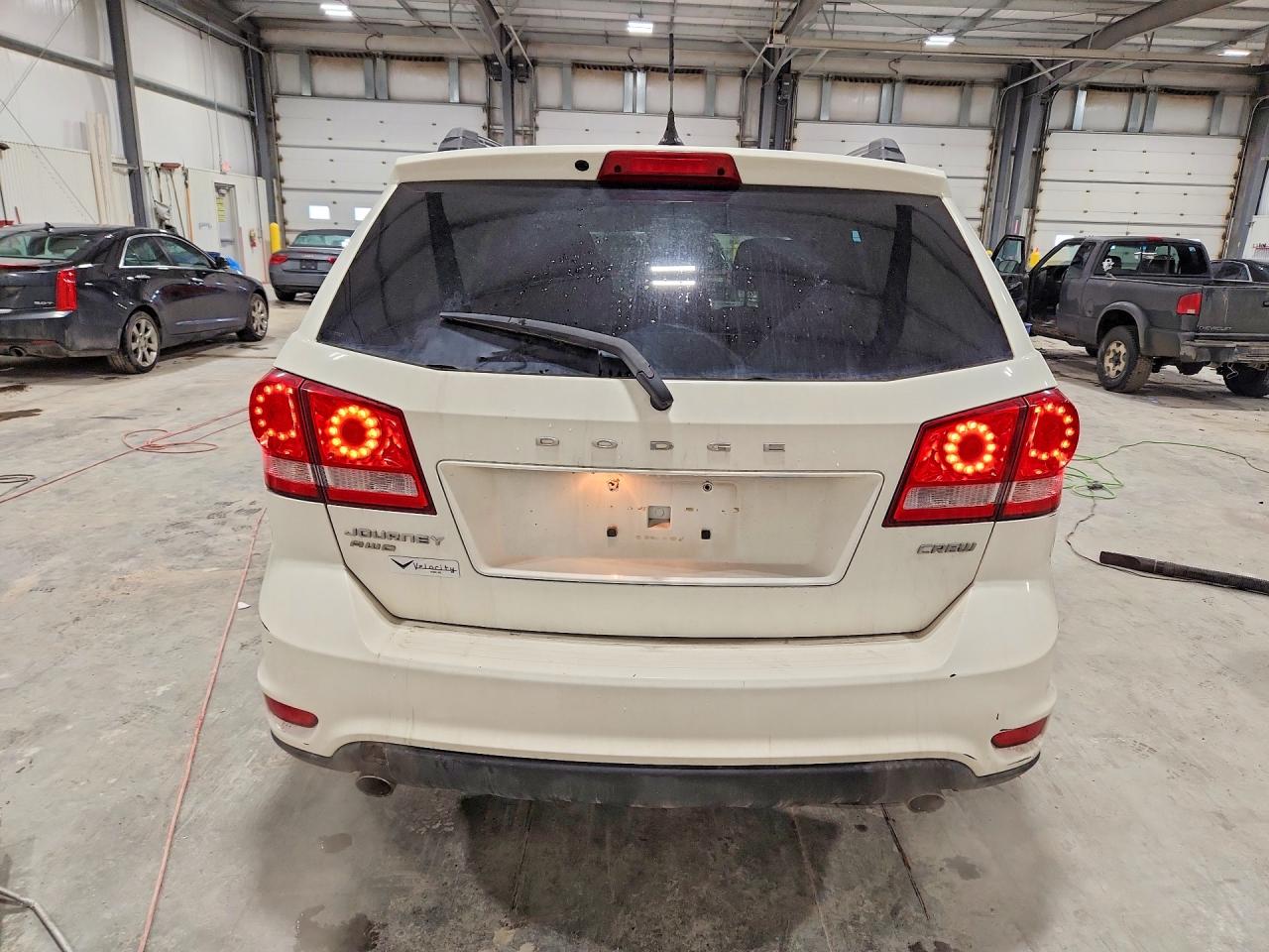 2011 Dodge Journey Crew White vin: 3D4PH3FG2BT551830