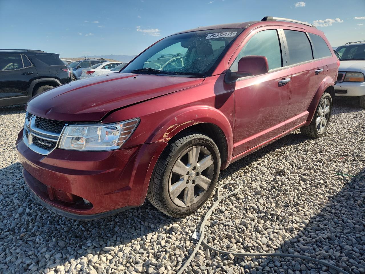2011 Dodge Journey Crew Red vin: 3D4PH3FG6BT507751