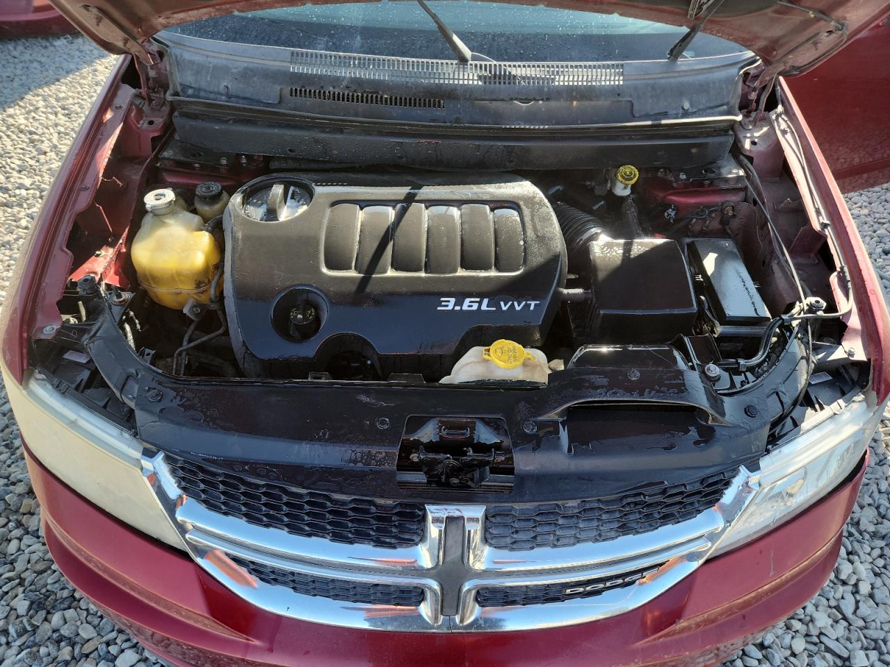 2011 Dodge Journey Crew Red vin: 3D4PH3FG6BT507751