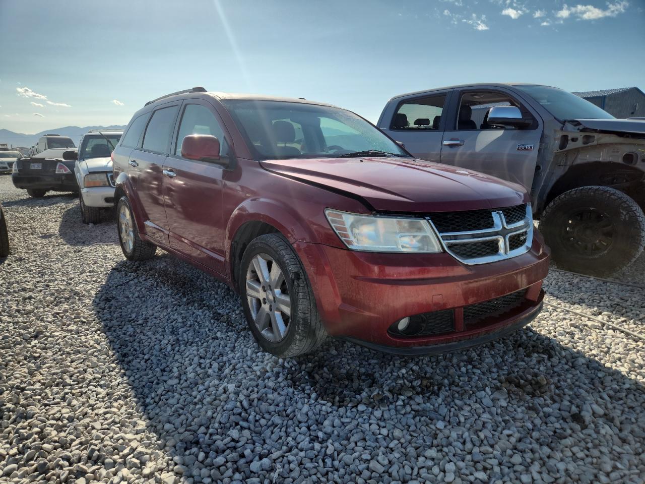 2011 Dodge Journey Crew Red vin: 3D4PH3FG6BT507751