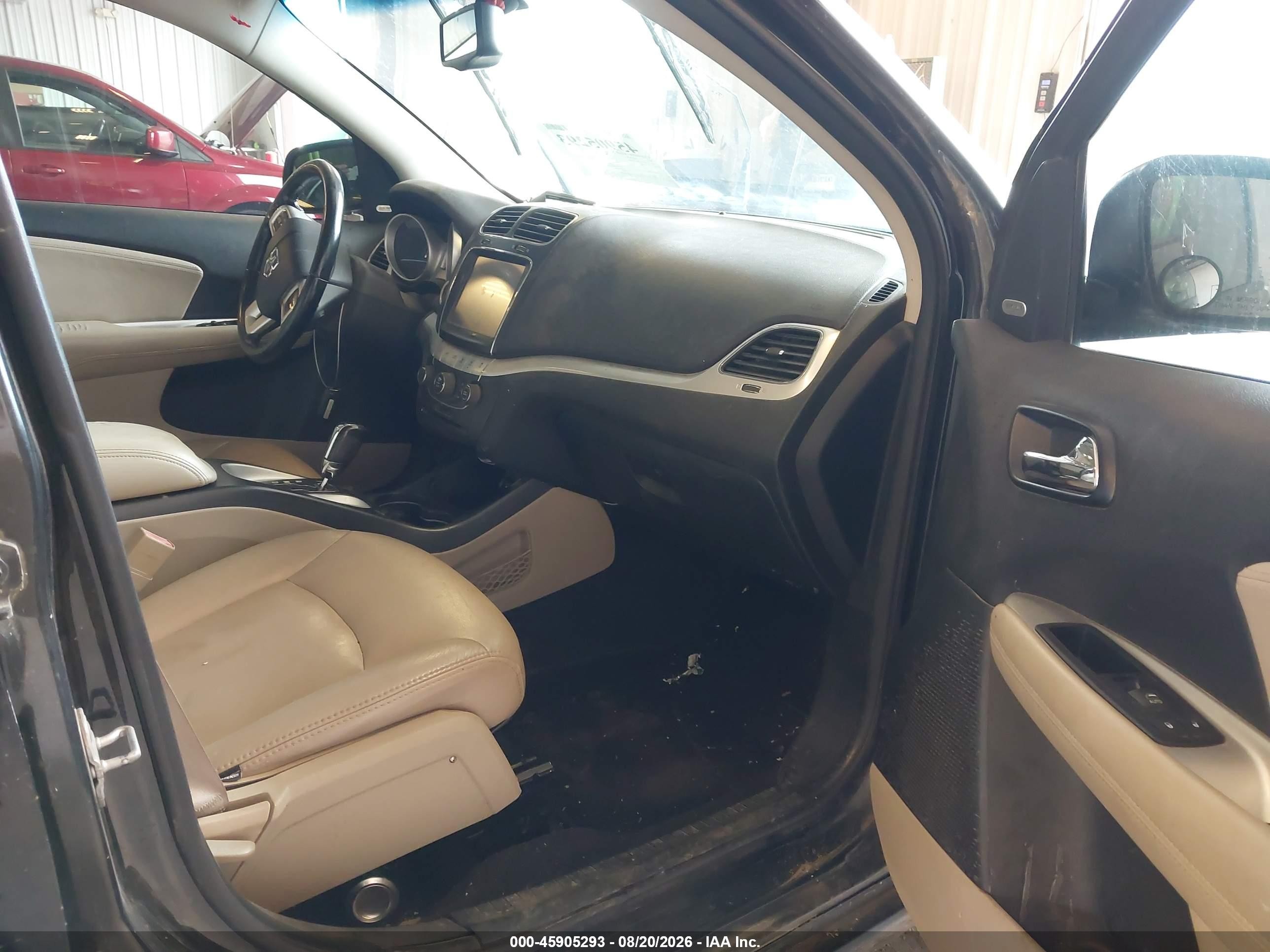 2011 Dodge Journey Crew Черный vin: 3D4PH3FG8BT523983