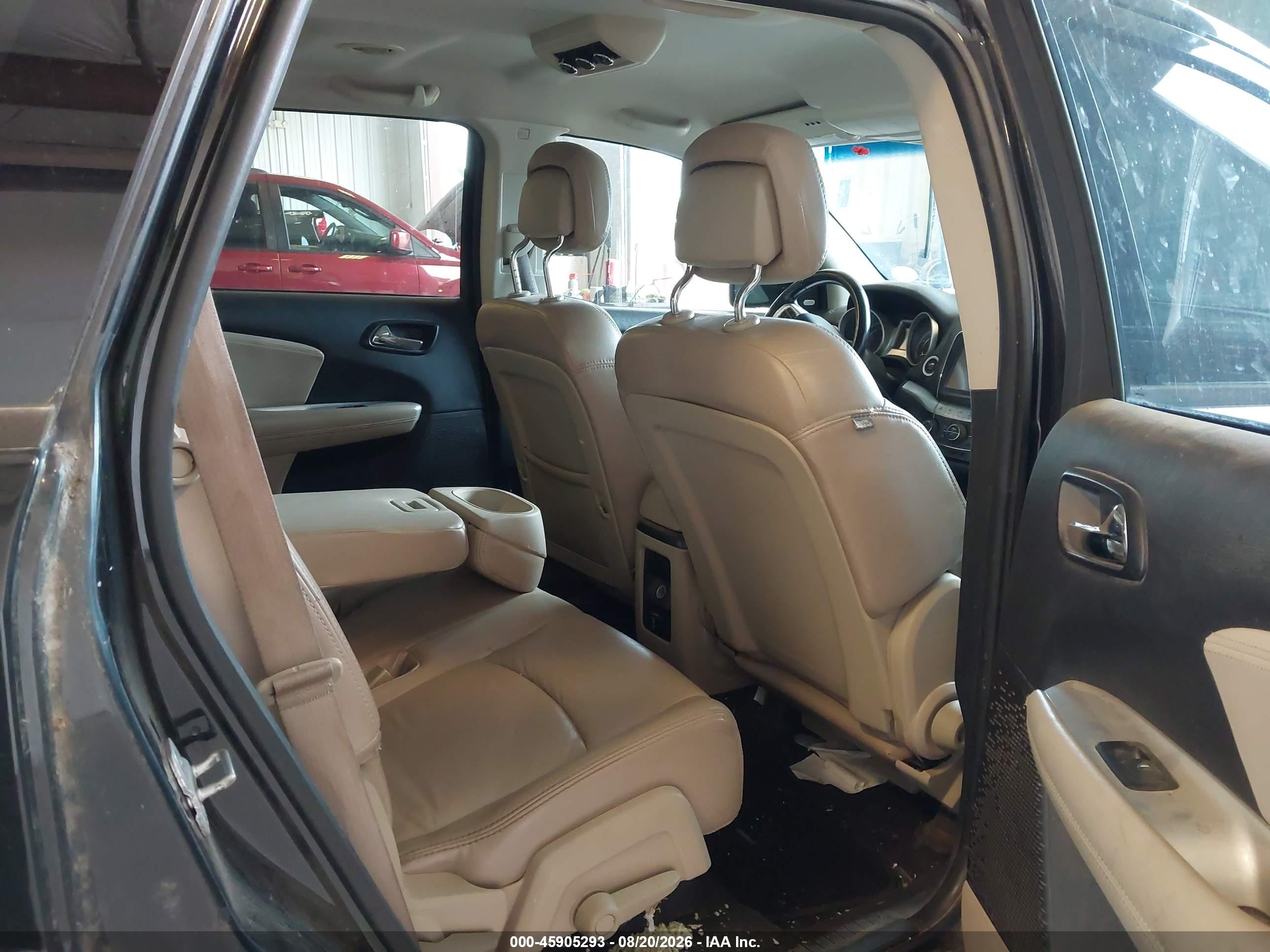 2011 Dodge Journey Crew Черный vin: 3D4PH3FG8BT523983