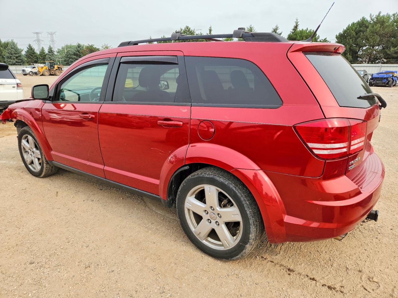 2010 Dodge Journey Sxt Burgundy vin: 3D4PH5FV0AT169675