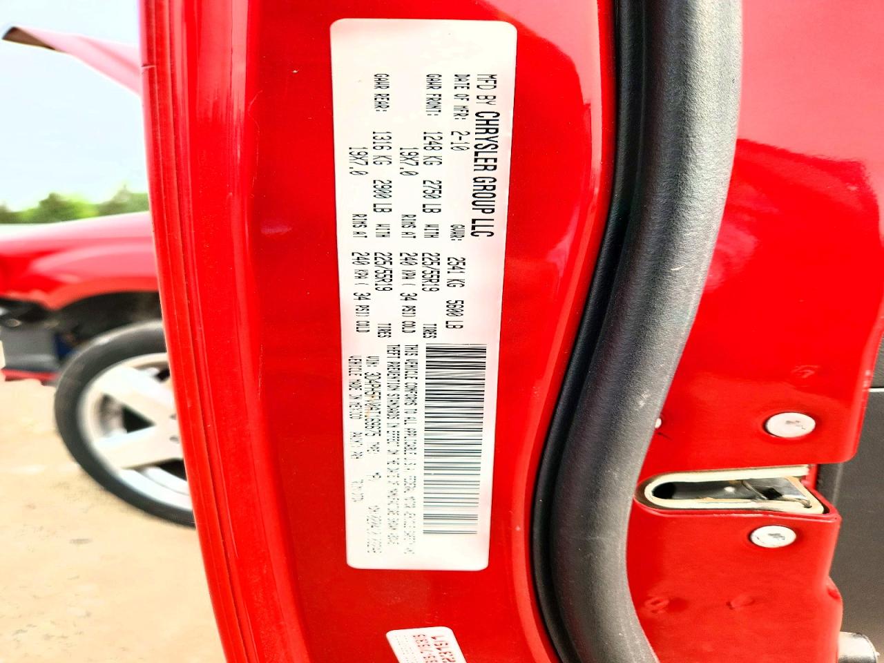 2010 Dodge Journey Sxt Burgundy vin: 3D4PH5FV0AT169675