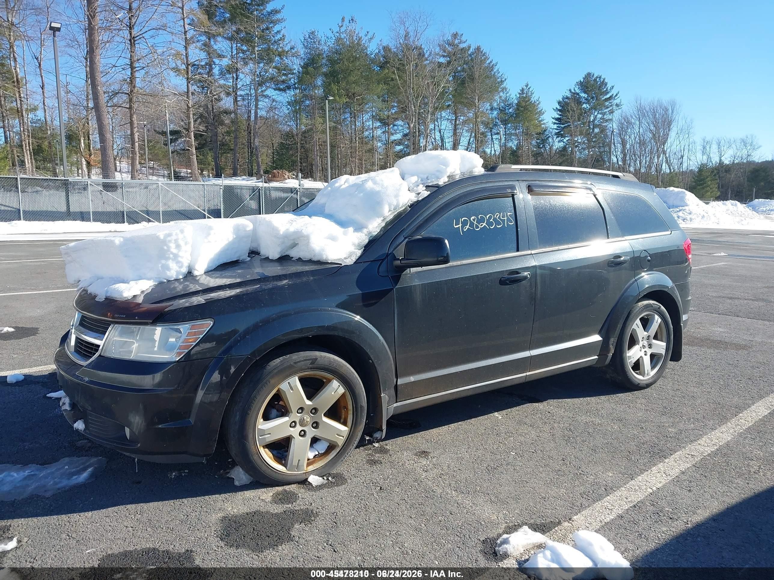 2010 Dodge Journey Sxt Black vin: 3D4PH5FV0AT257772