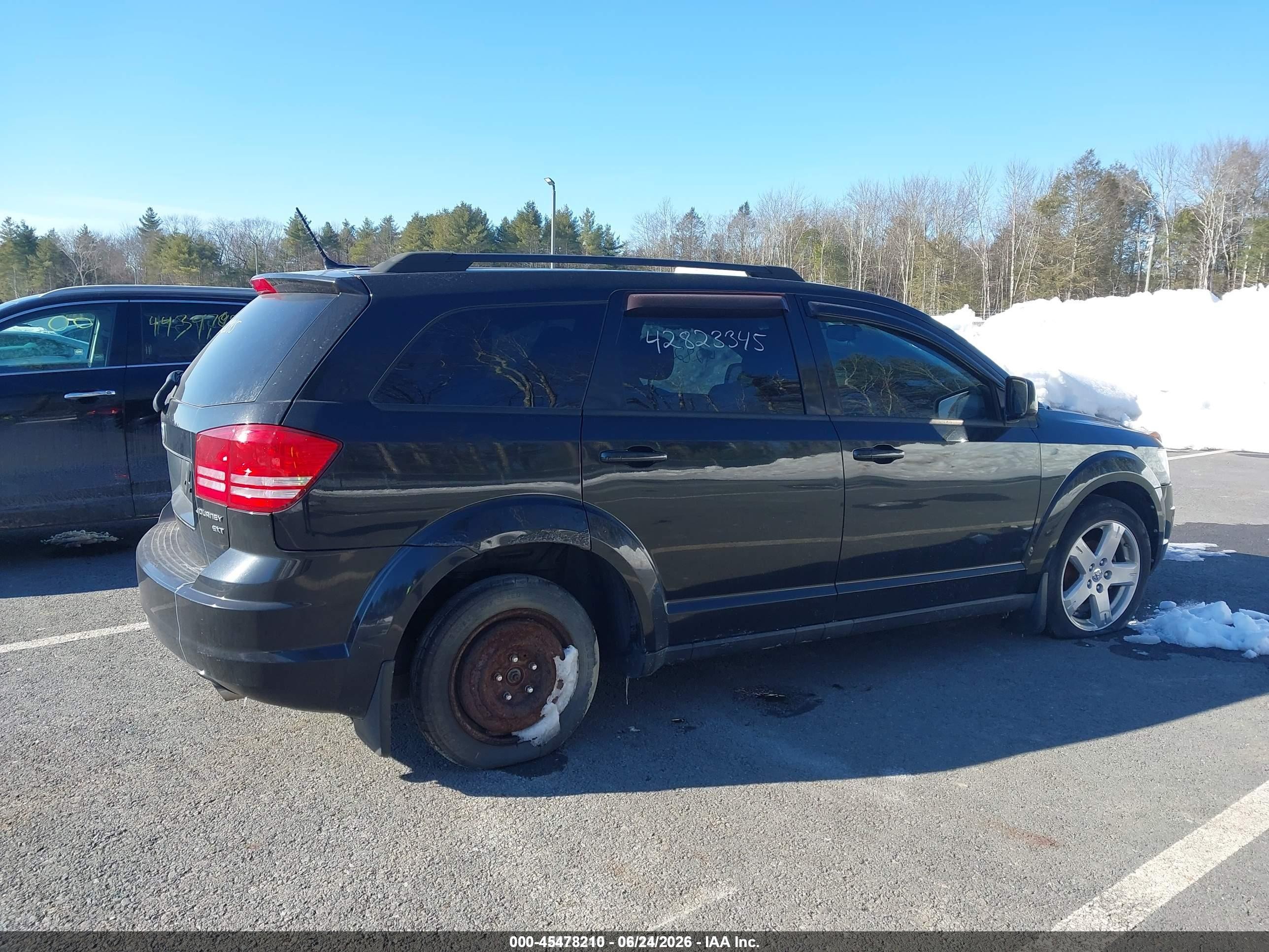 2010 Dodge Journey Sxt Black vin: 3D4PH5FV0AT257772
