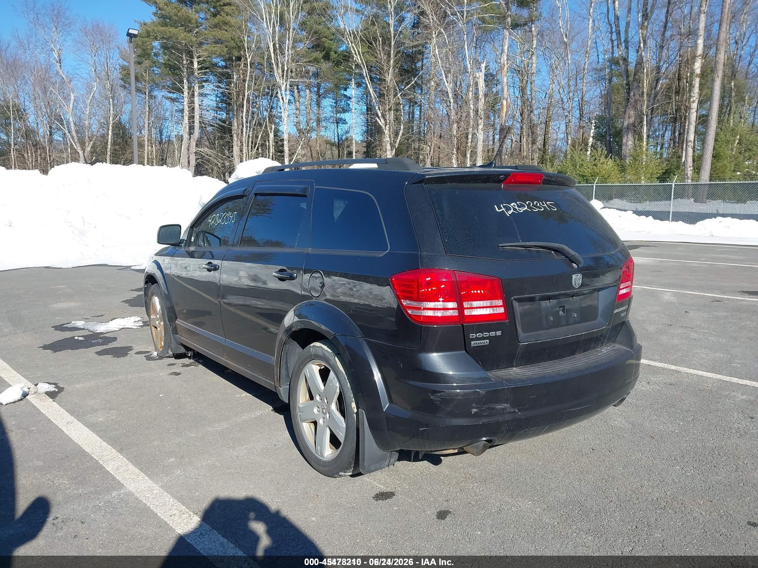 2010 Dodge Journey Sxt Black vin: 3D4PH5FV0AT257772