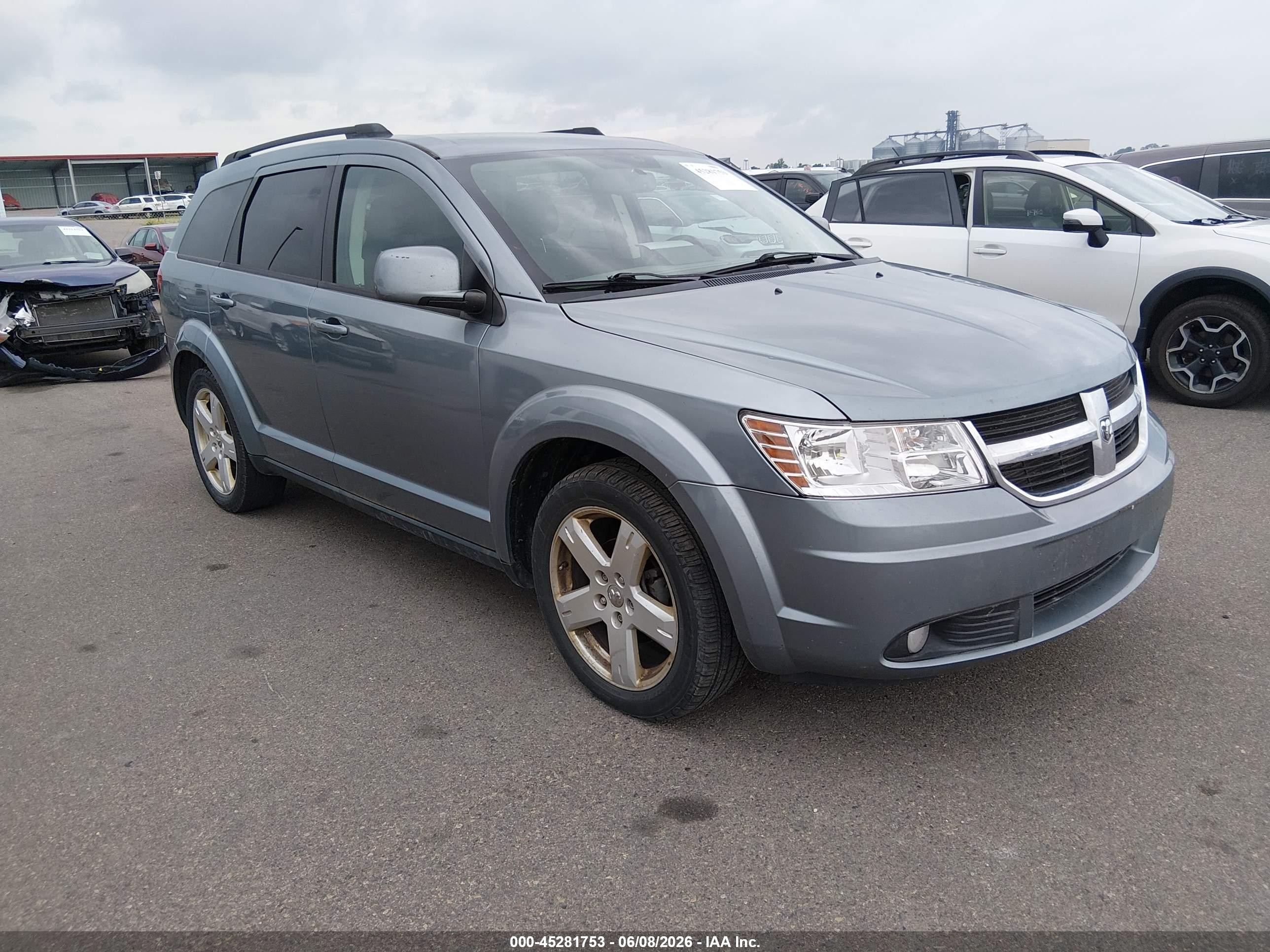 2010 Dodge Journey Sxt Blue vin: 3D4PH5FV0AT283675