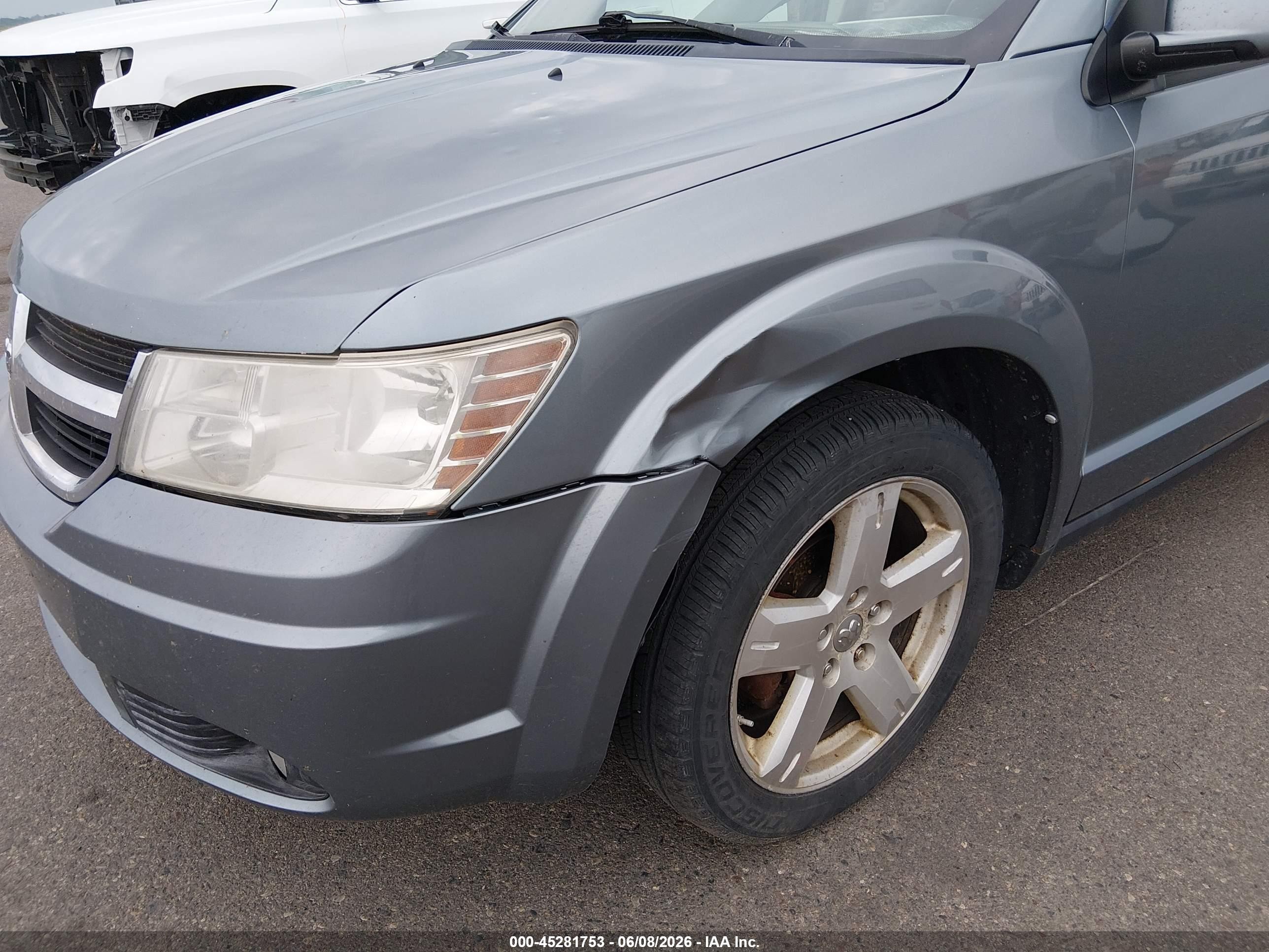 2010 Dodge Journey Sxt Синий vin: 3D4PH5FV0AT283675