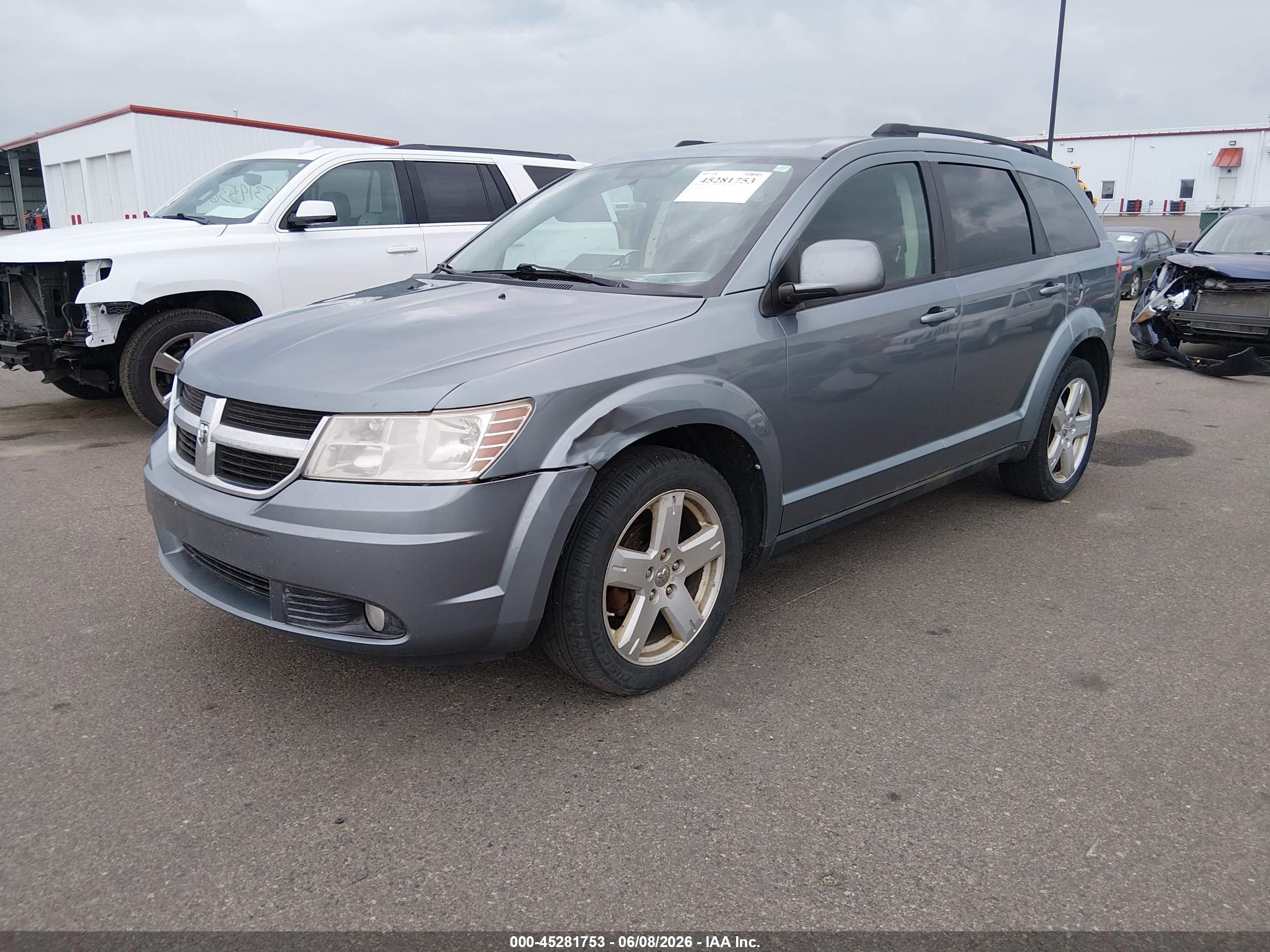 2010 Dodge Journey Sxt Синий vin: 3D4PH5FV0AT283675