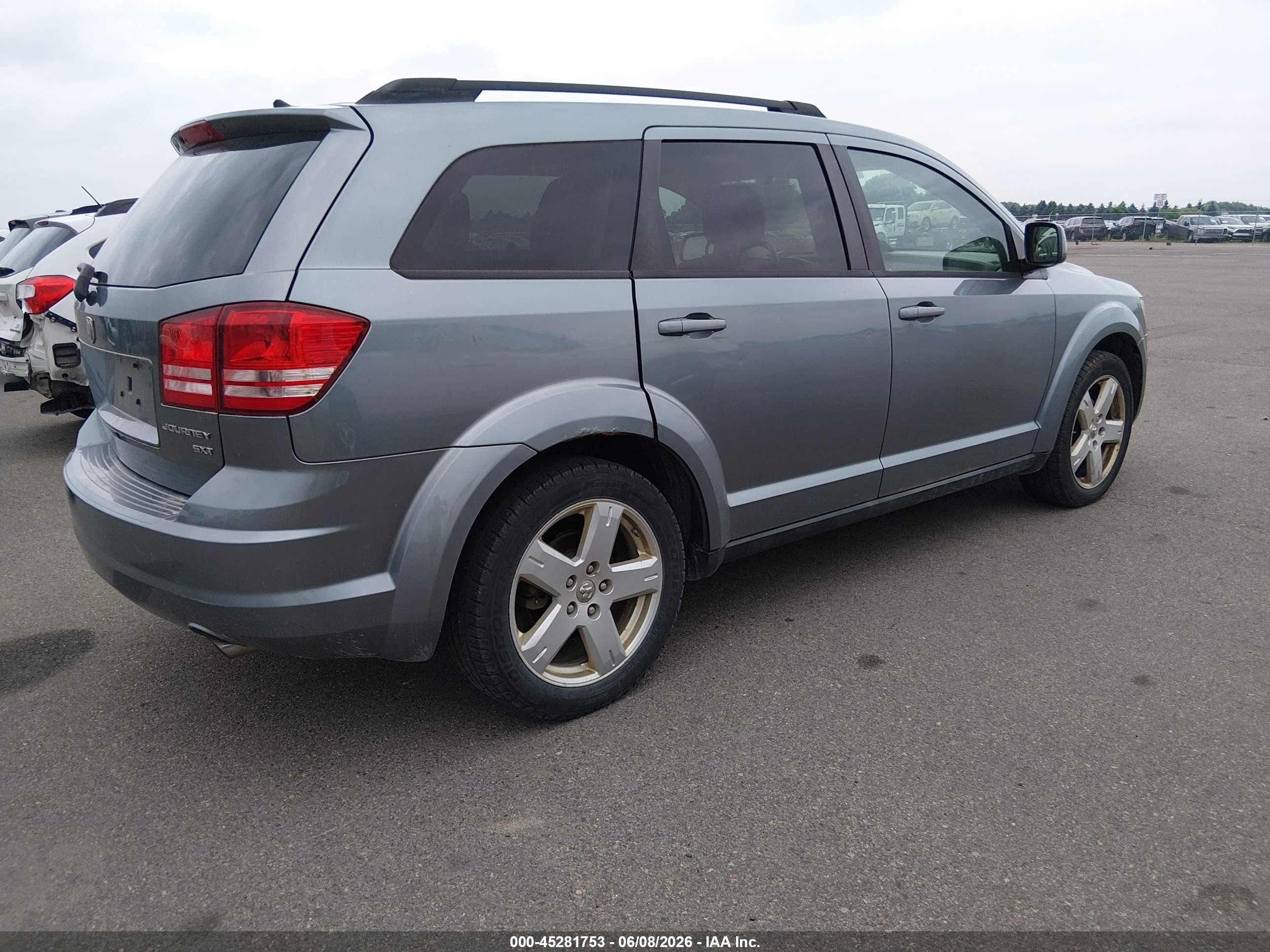 2010 Dodge Journey Sxt Синий vin: 3D4PH5FV0AT283675
