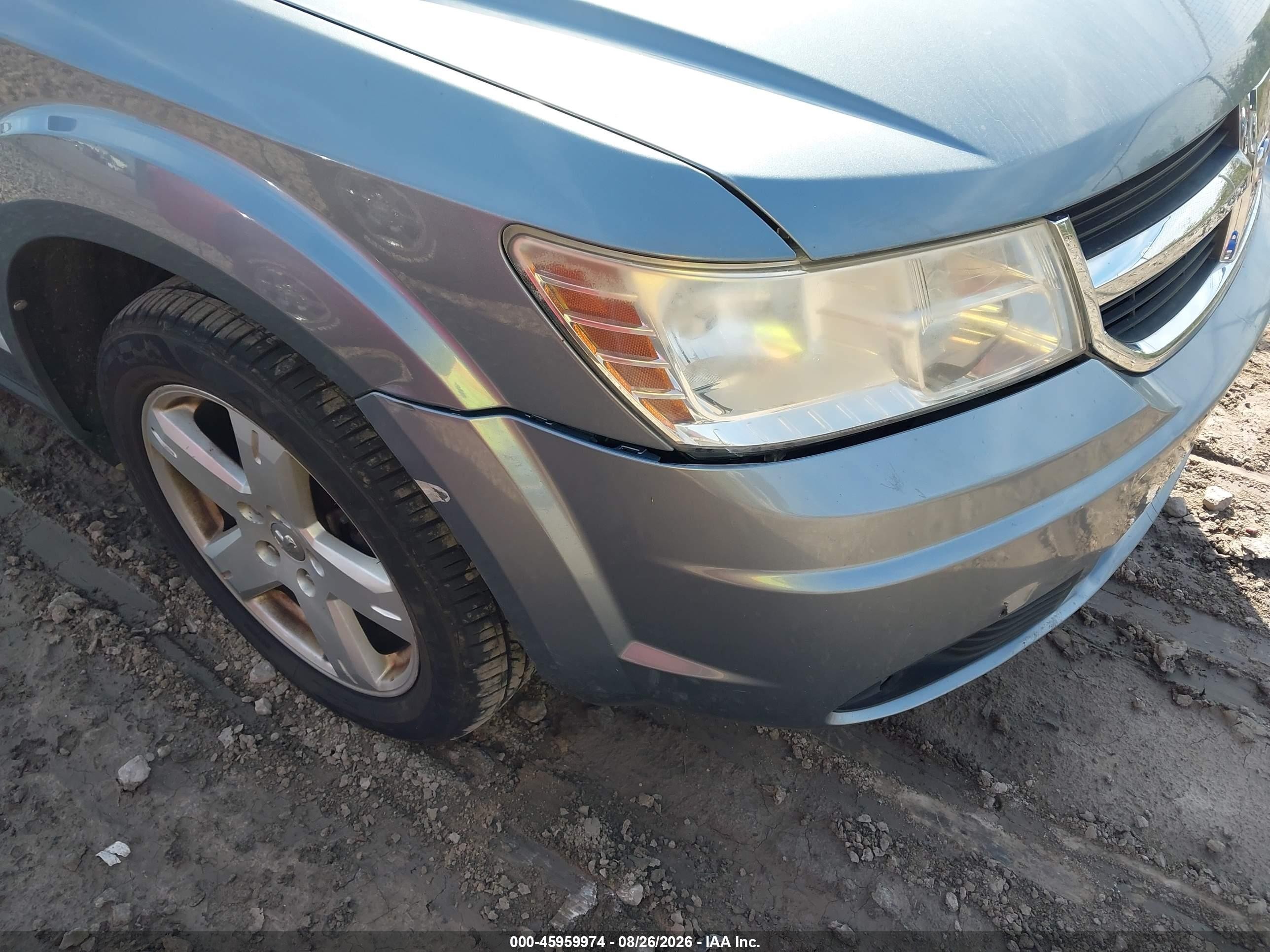 2010 Dodge Journey Sxt Teal vin: 3D4PH5FV3AT182727