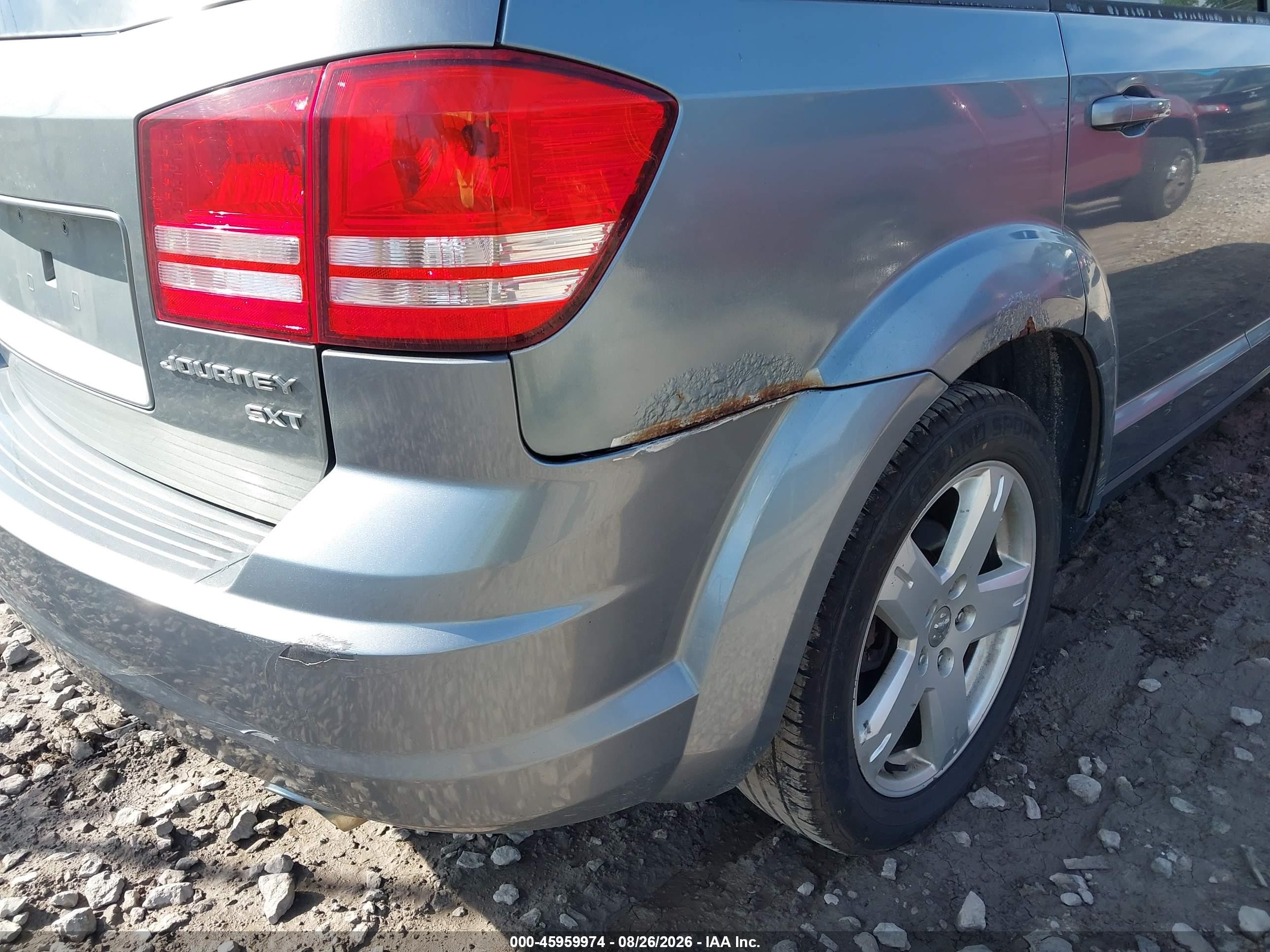 2010 Dodge Journey Sxt Teal vin: 3D4PH5FV3AT182727