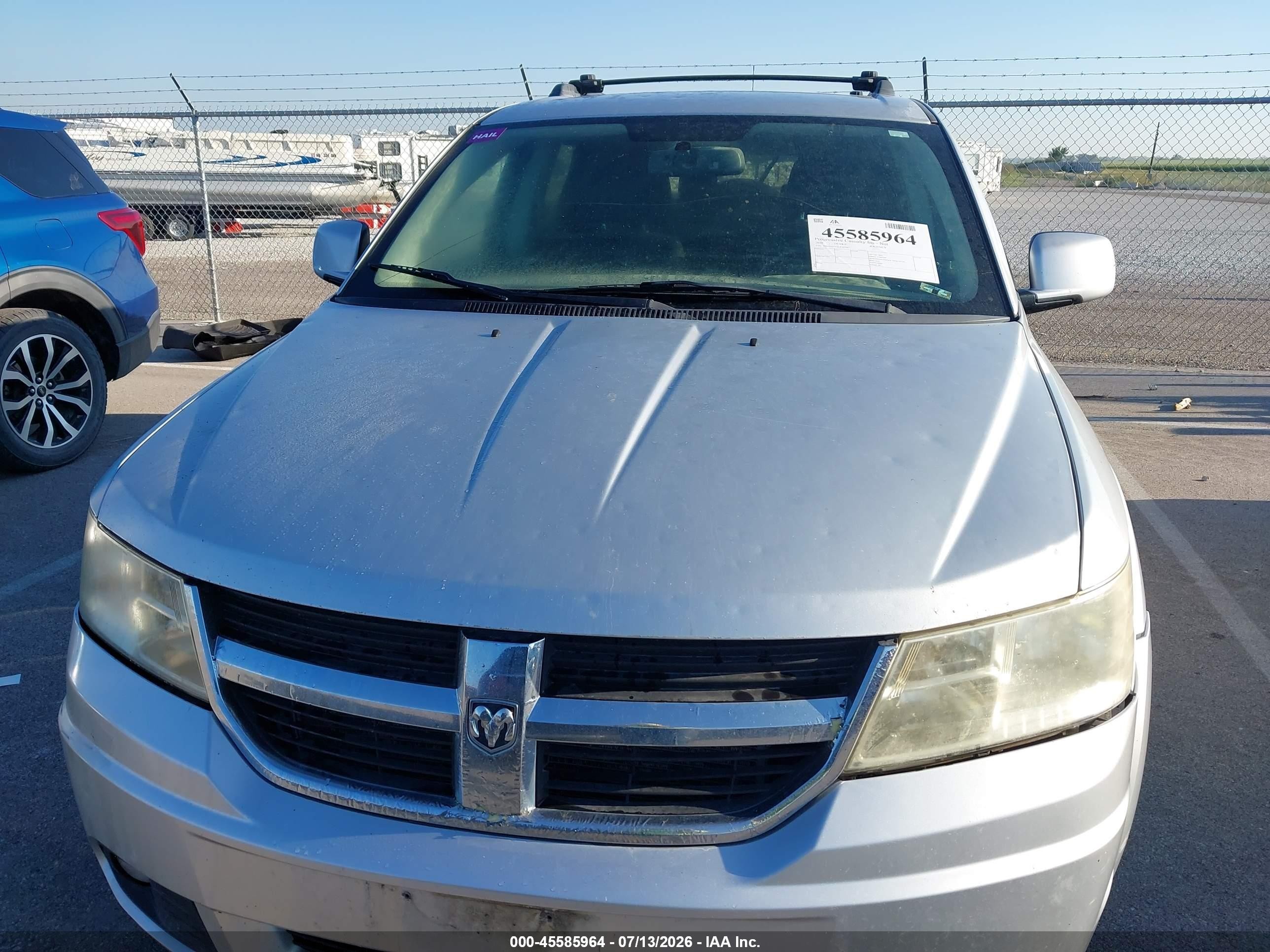 2010 Dodge Journey Sxt Серебряный vin: 3D4PH5FV4AT162907