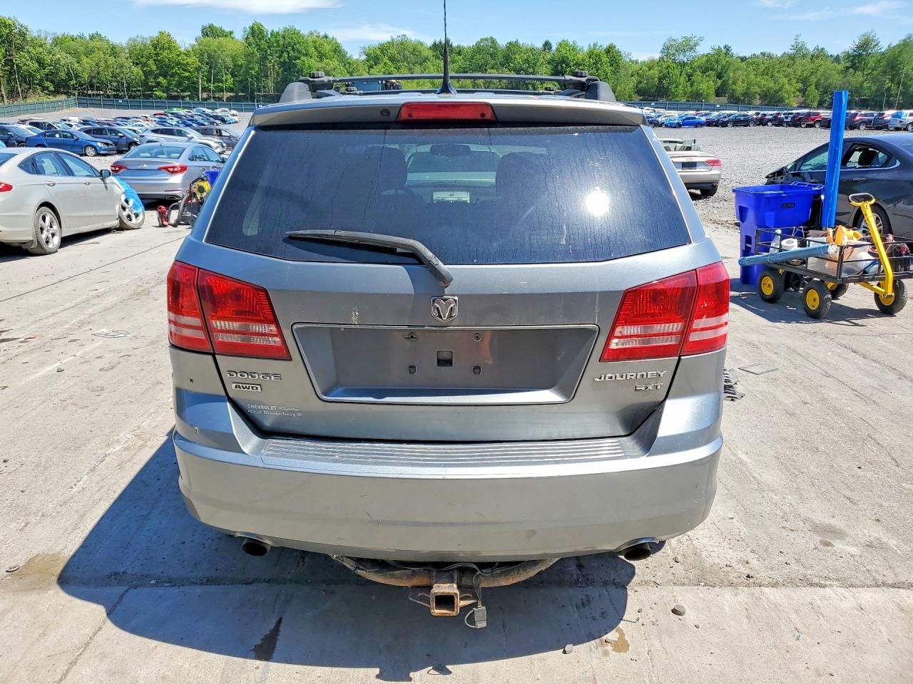 2010 Dodge Journey Sxt Blue vin: 3D4PH5FV5AT216618