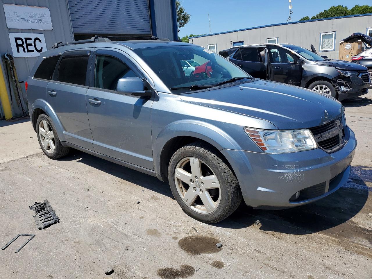 2010 Dodge Journey Sxt Blue vin: 3D4PH5FV5AT216618