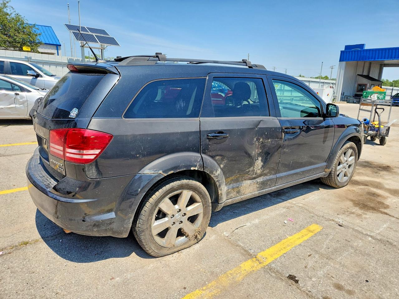 2010 Dodge Journey Sxt Black vin: 3D4PH5FV7AT101468